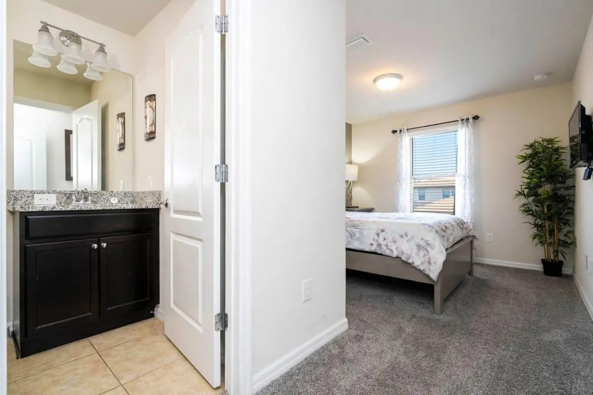 Bed in Stunning 5 Bd w/ Pool Close to Disney @ Windsor Westside 2015