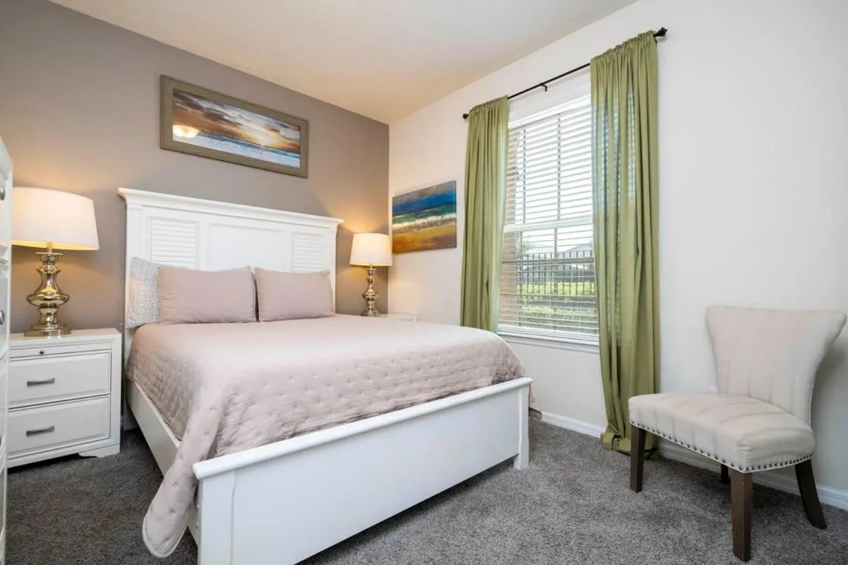 Bed in Stunning 5 Bd w/ Pool Close to Disney @ Windsor Westside 2015