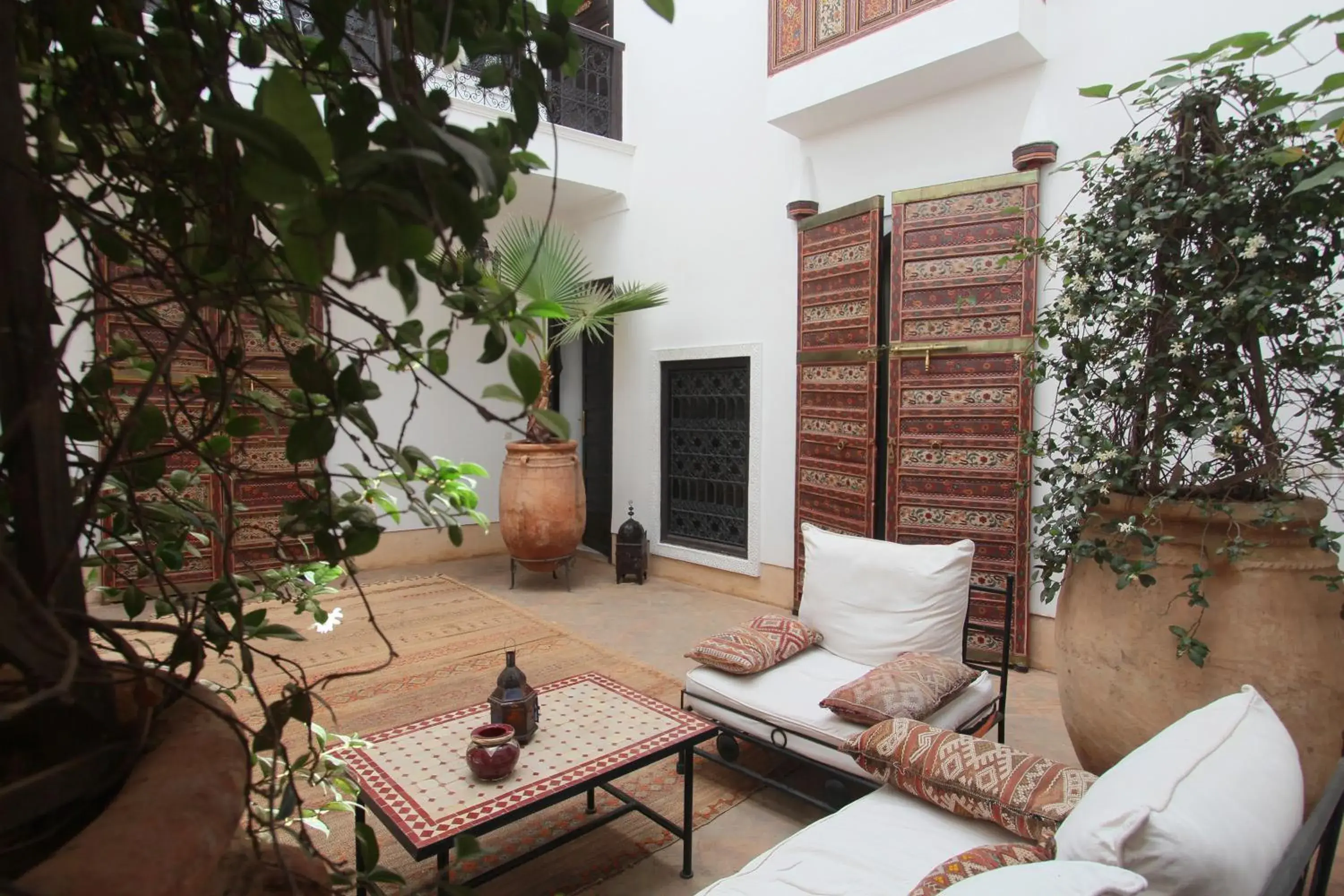 Lobby or reception in Riad Karmela