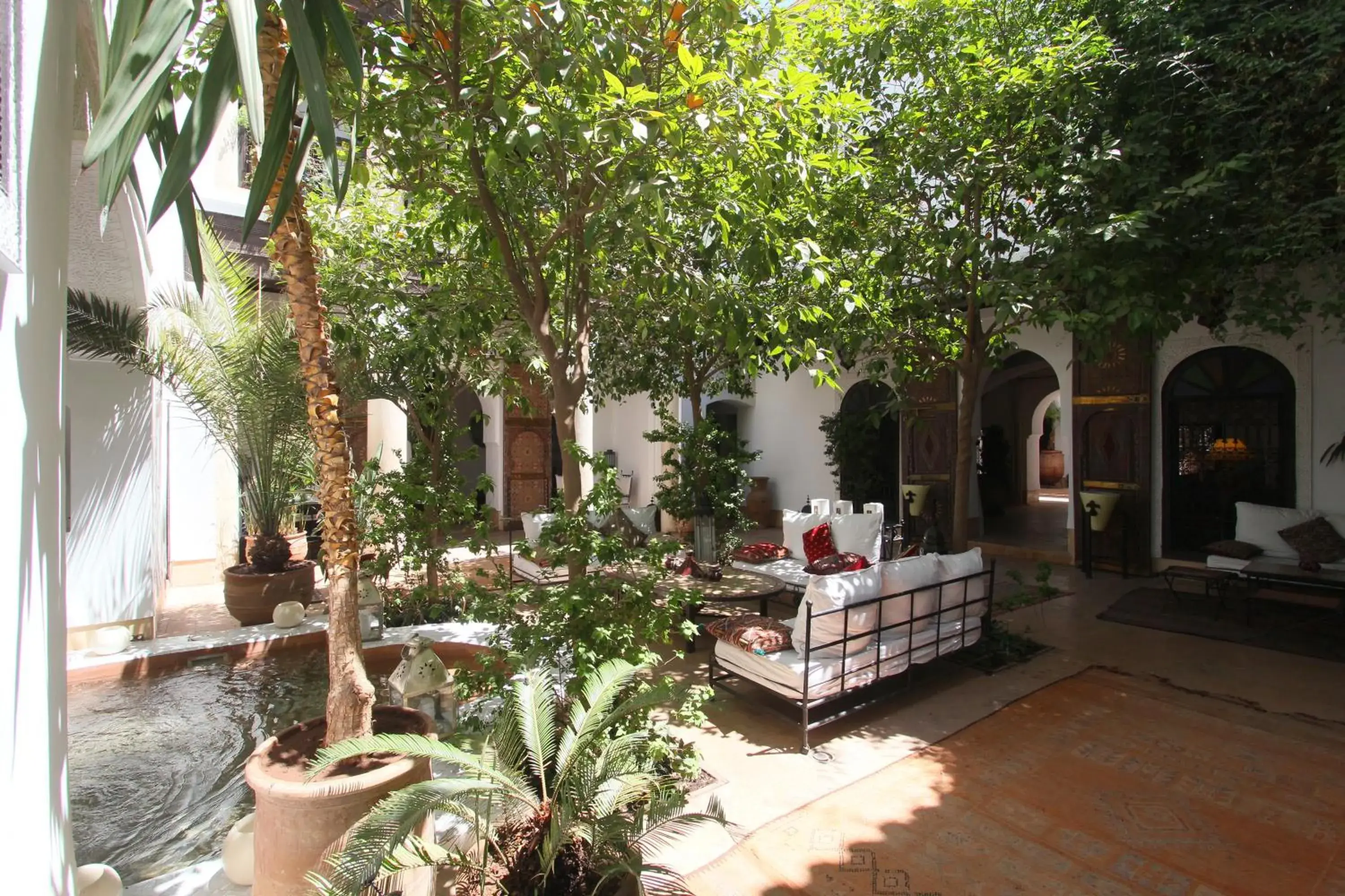 Lobby or reception in Riad Karmela