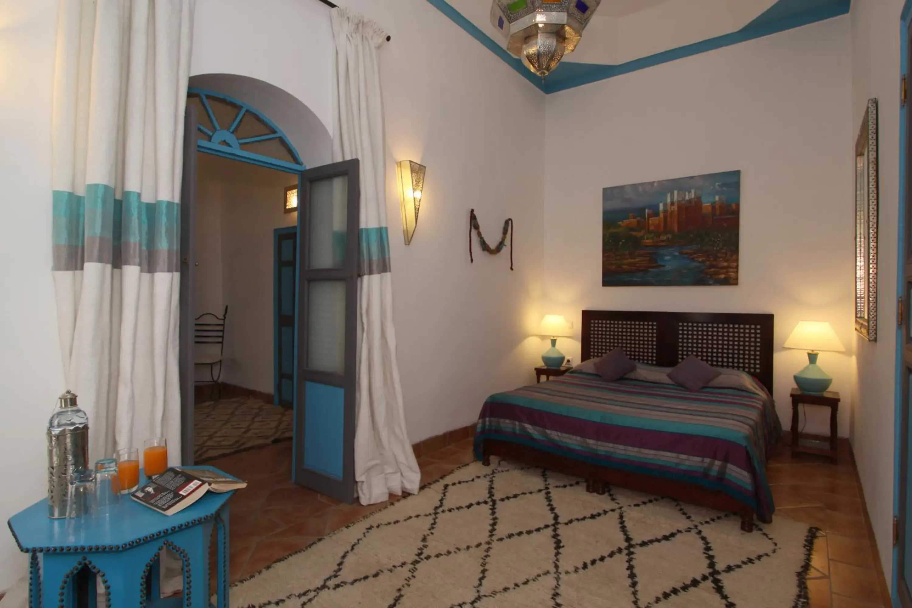 Photo of the whole room, Bed in Riad Karmela