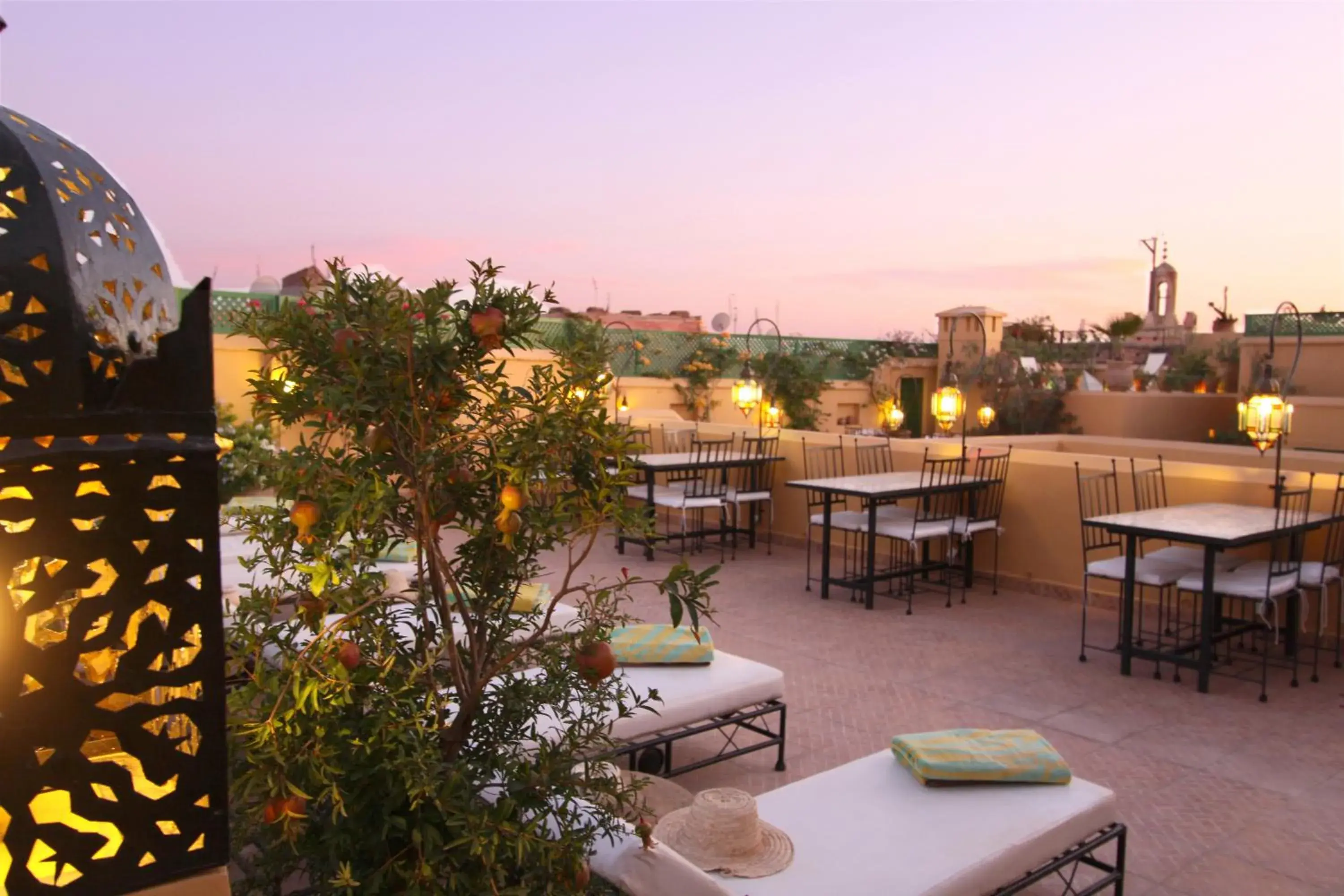 Balcony/Terrace in Riad Karmela