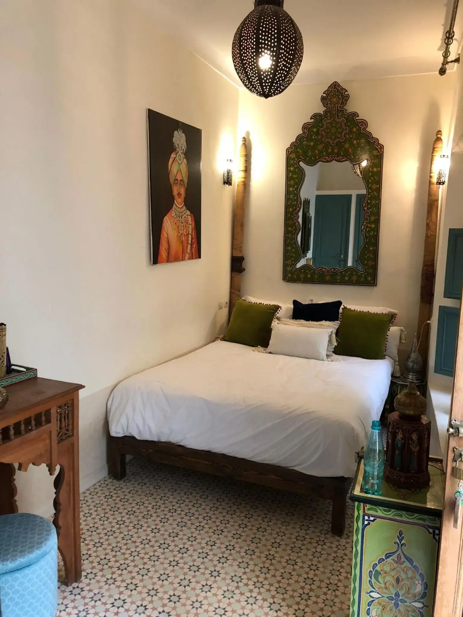 Bed in Riad Karmela