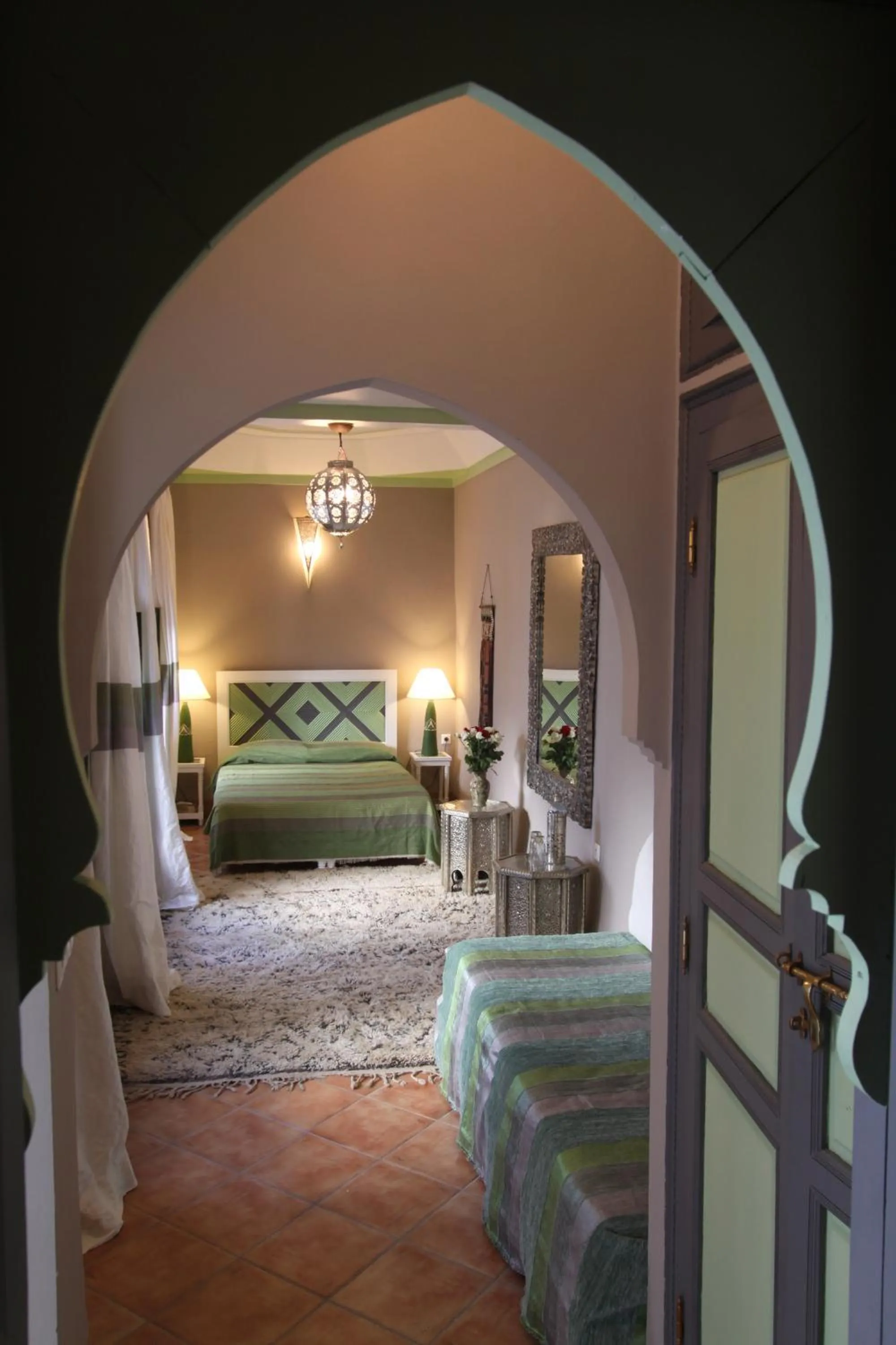 Photo of the whole room, Bed in Riad Karmela