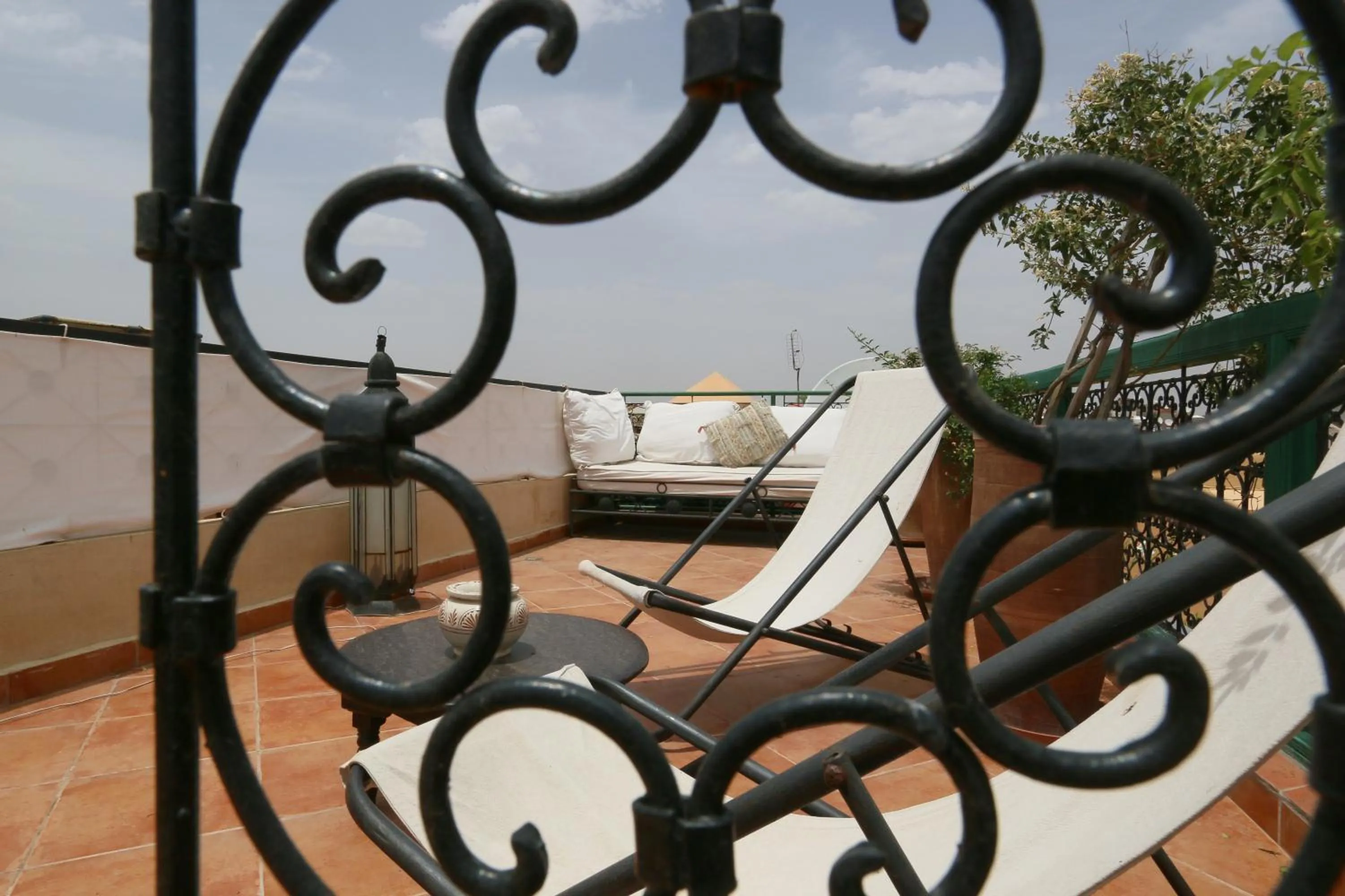 Patio in Riad Karmela