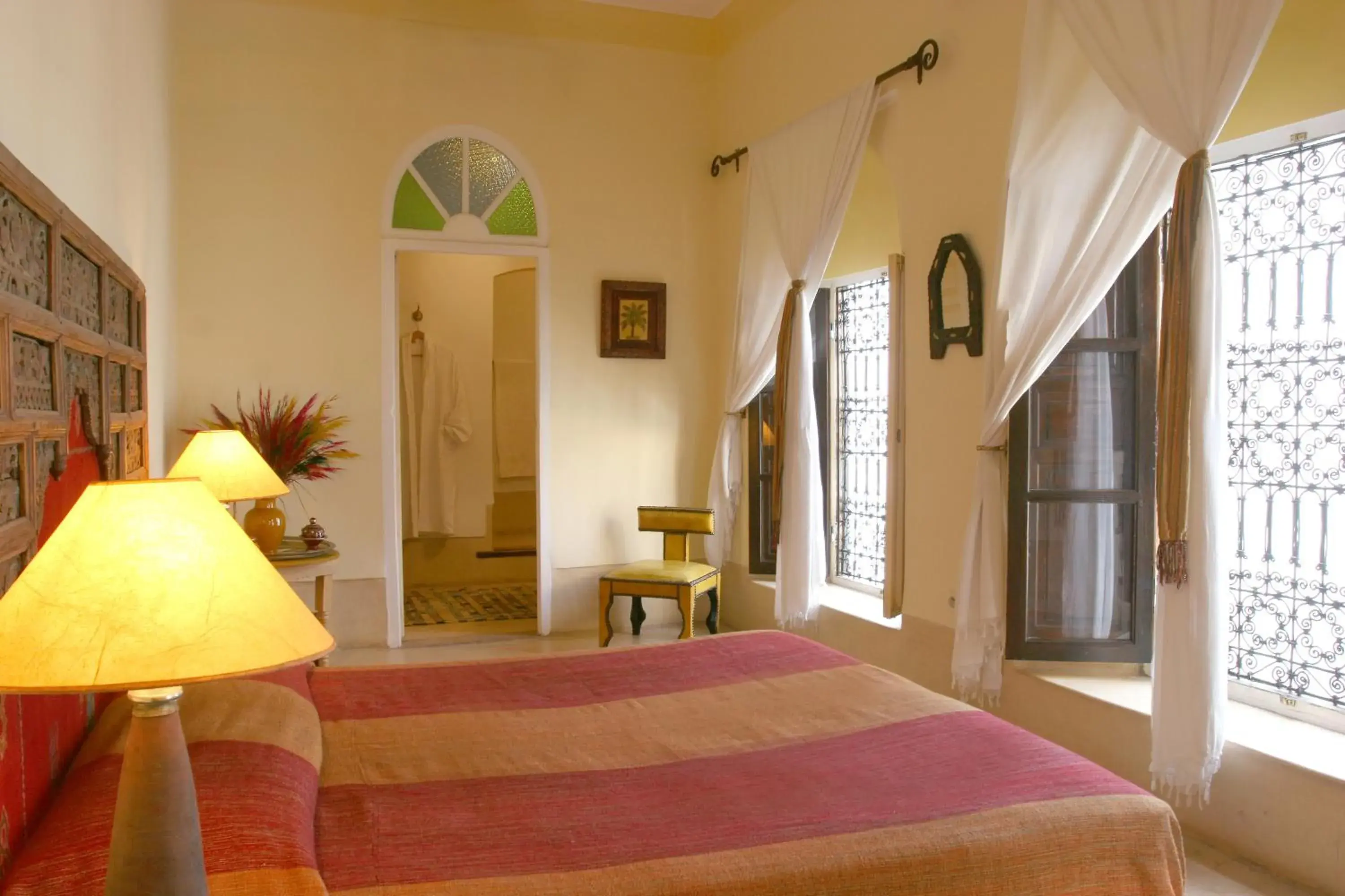 Photo of the whole room, Bed in Riad Karmela