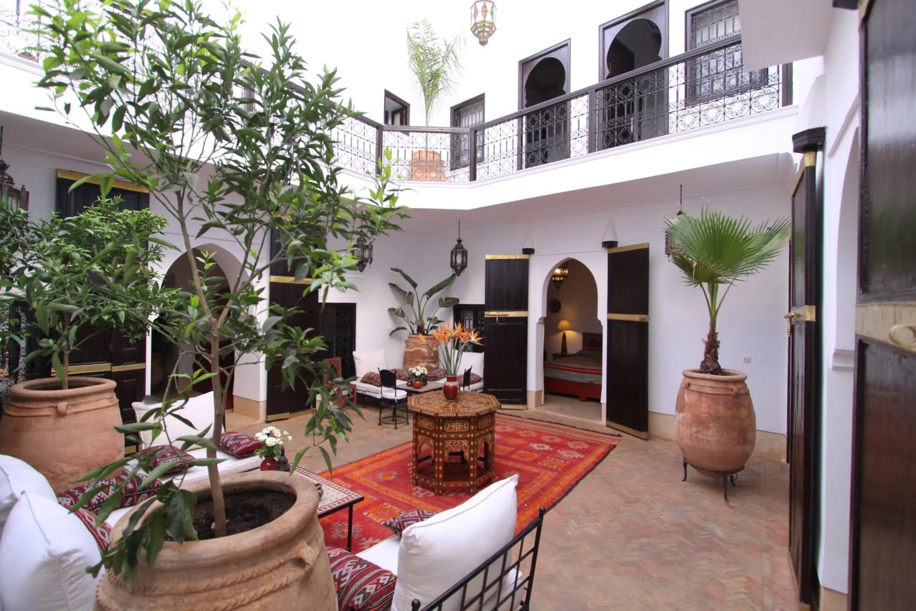 Lobby or reception in Riad Karmela