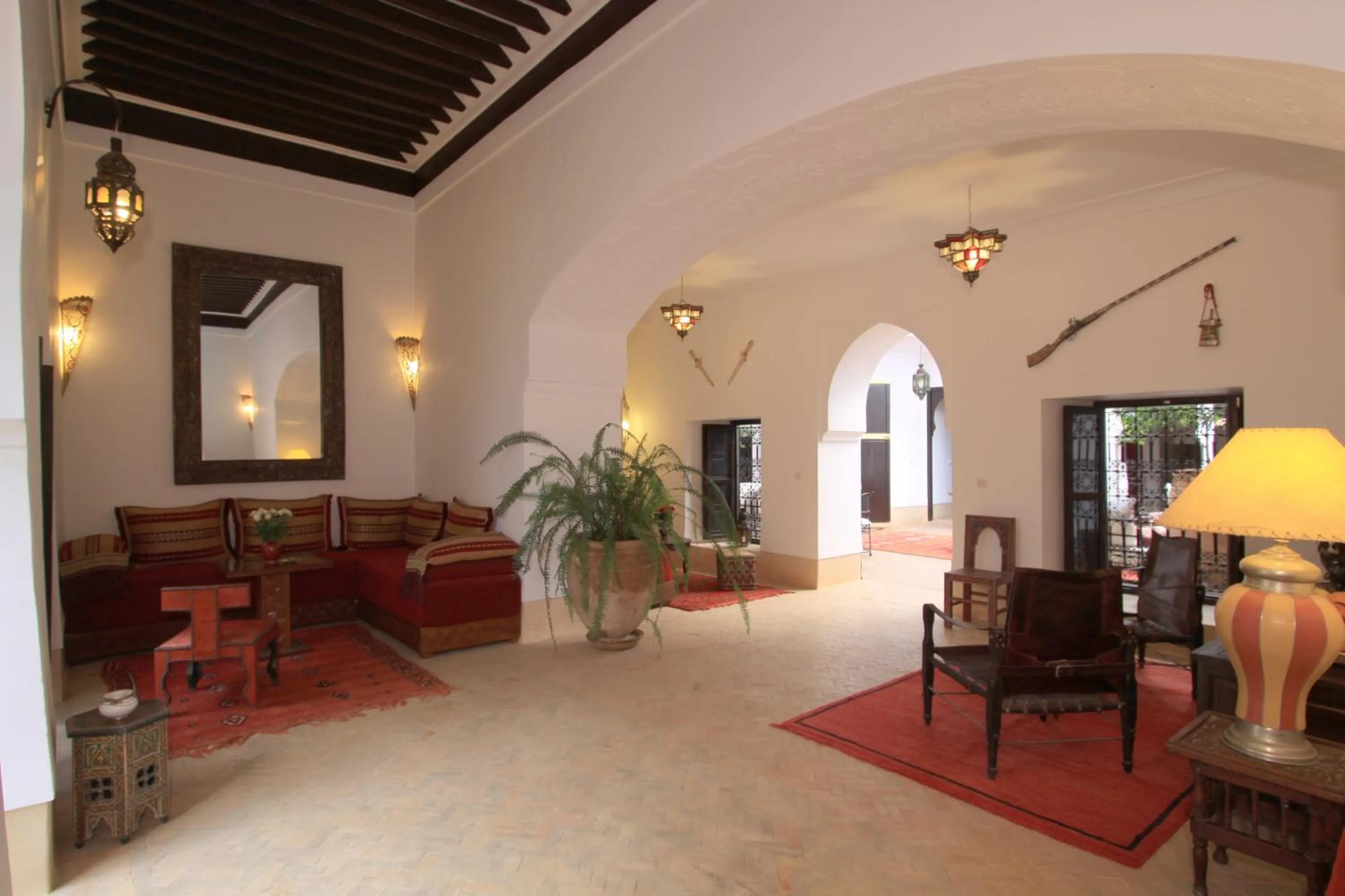 Lobby or reception in Riad Karmela