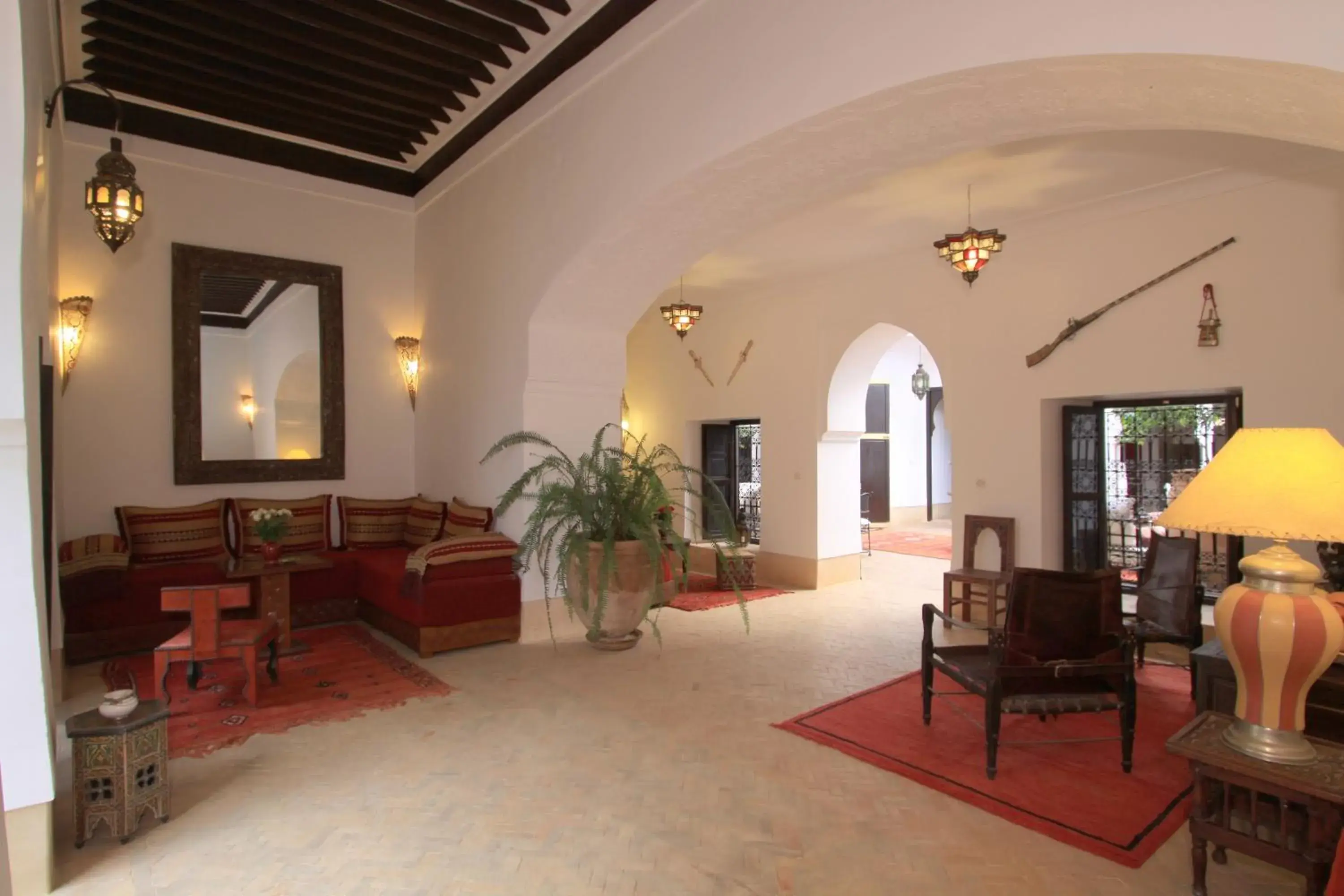 Lobby or reception, Restaurant/Places to Eat in Riad Karmela