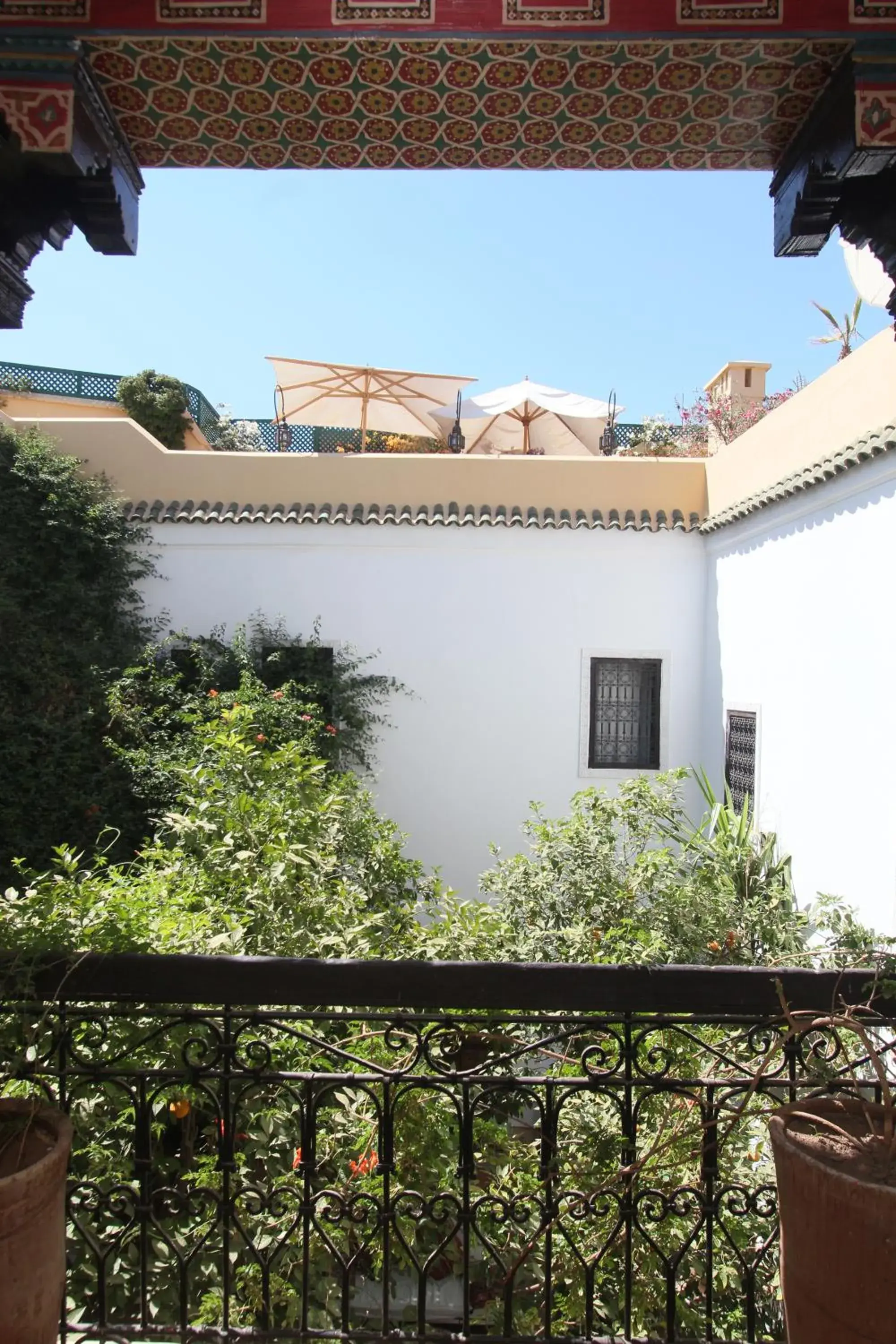 Balcony/Terrace in Riad Karmela