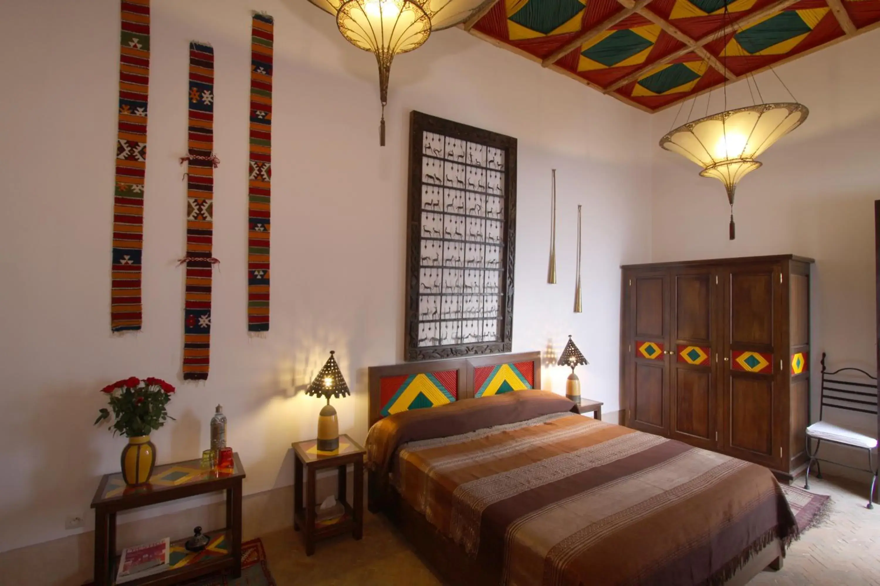 Photo of the whole room, Bed in Riad Karmela