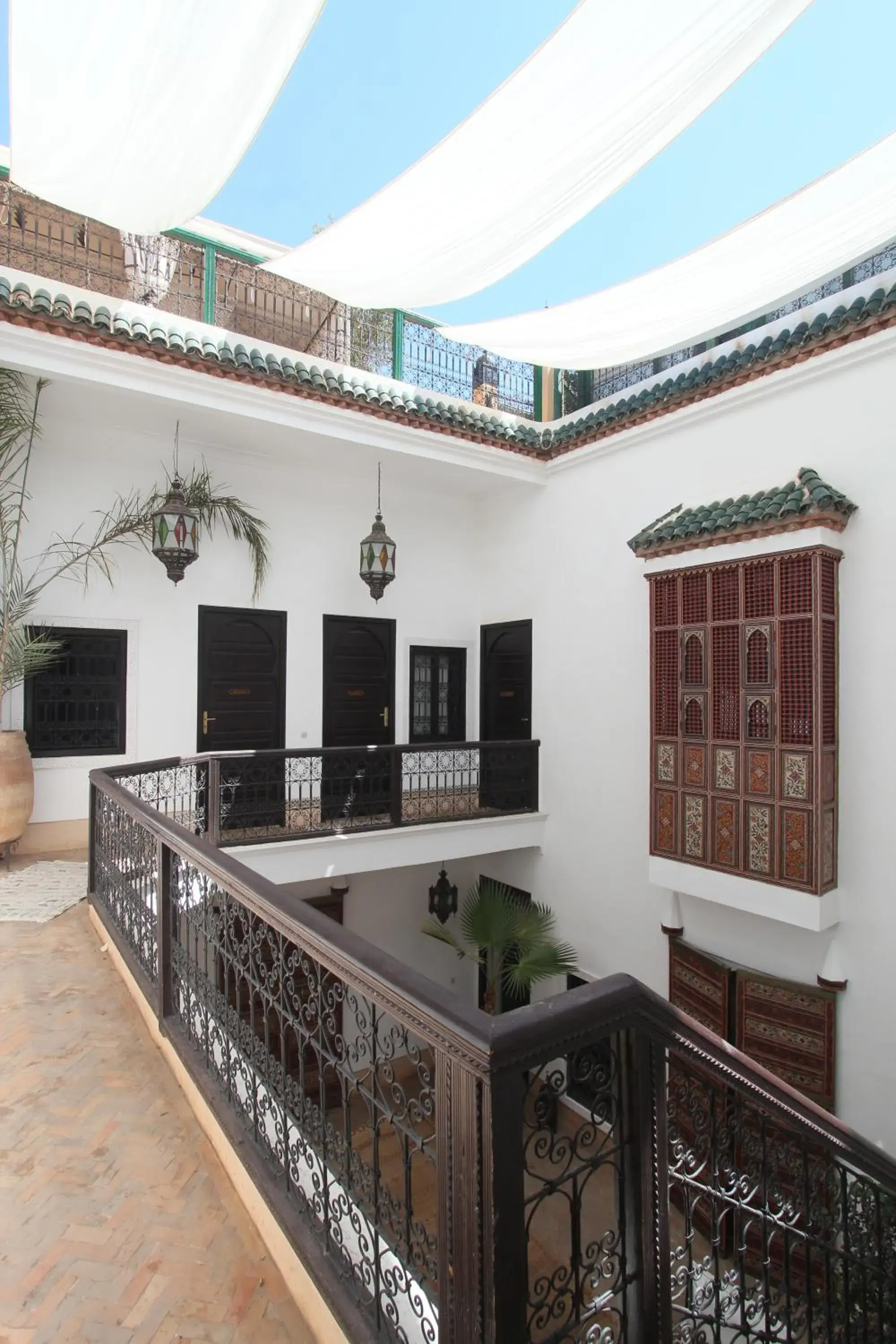 Lobby or reception in Riad Karmela