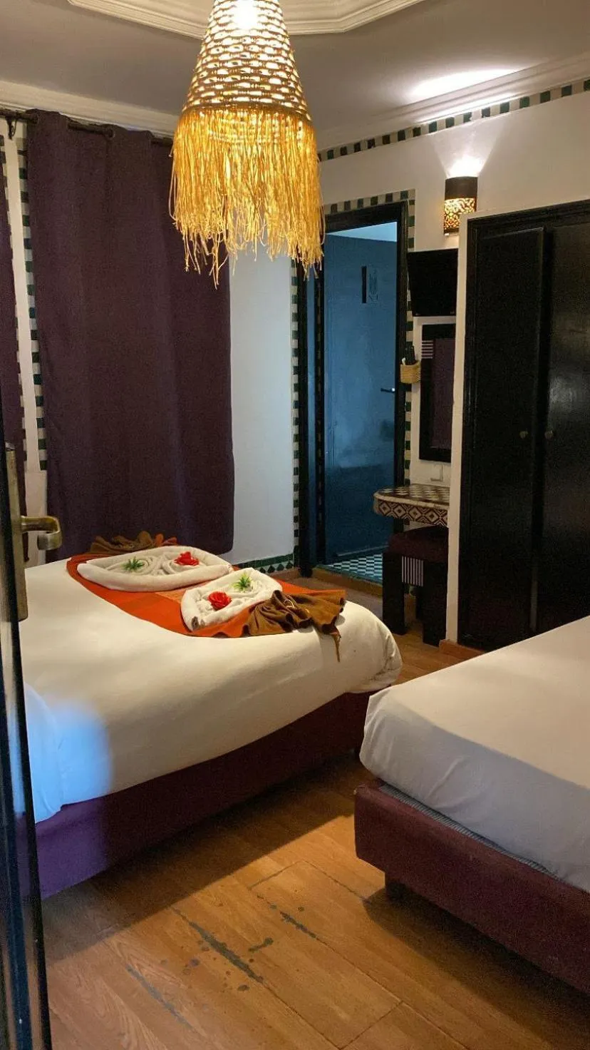 Bed in Hotel Islane Médina