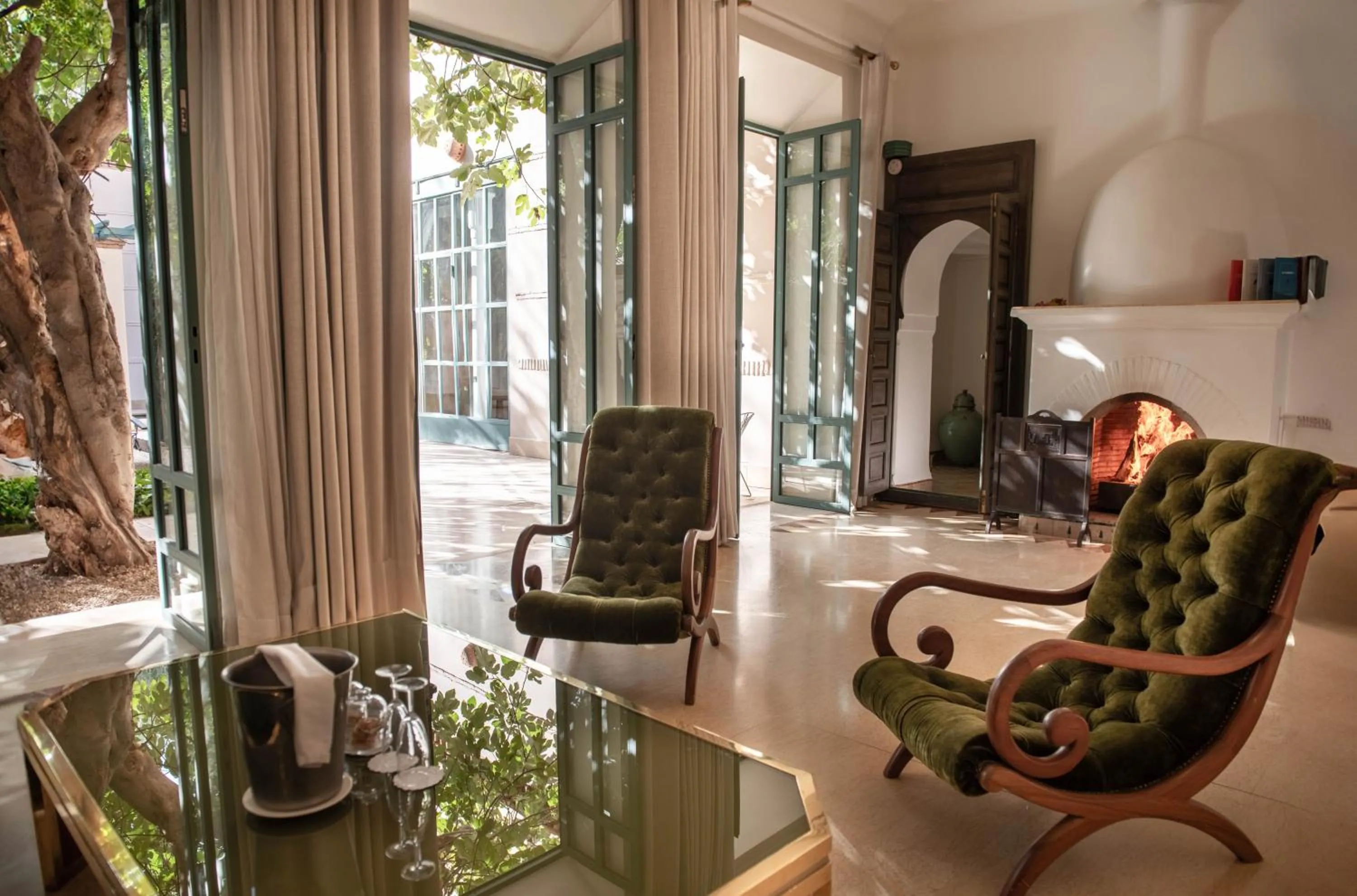 Living room in Les Deux Tours