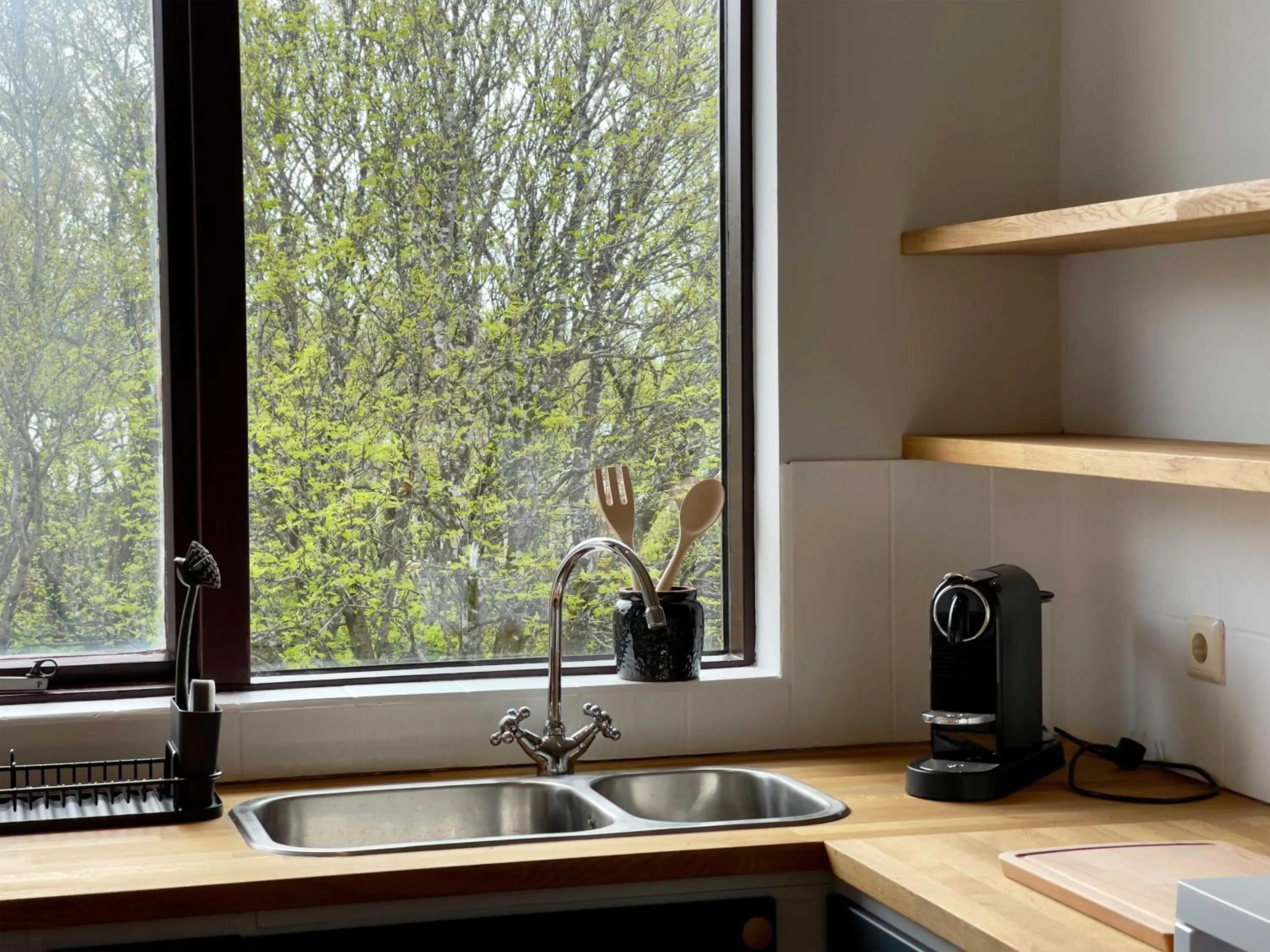 Coffee/tea facilities in Matkráin Apartments