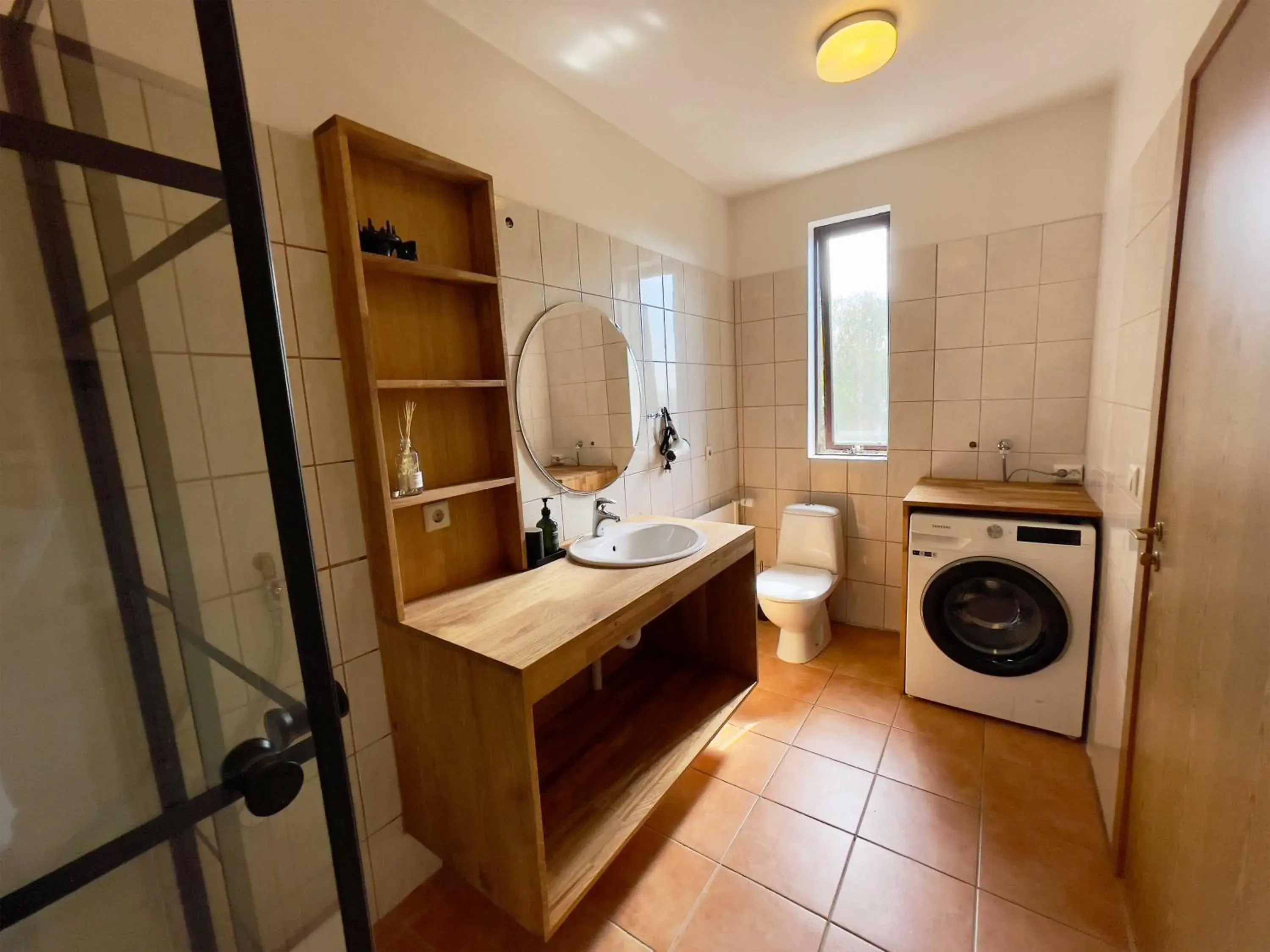 Shower in Matkráin Apartments Shower in Matkráin Apartments