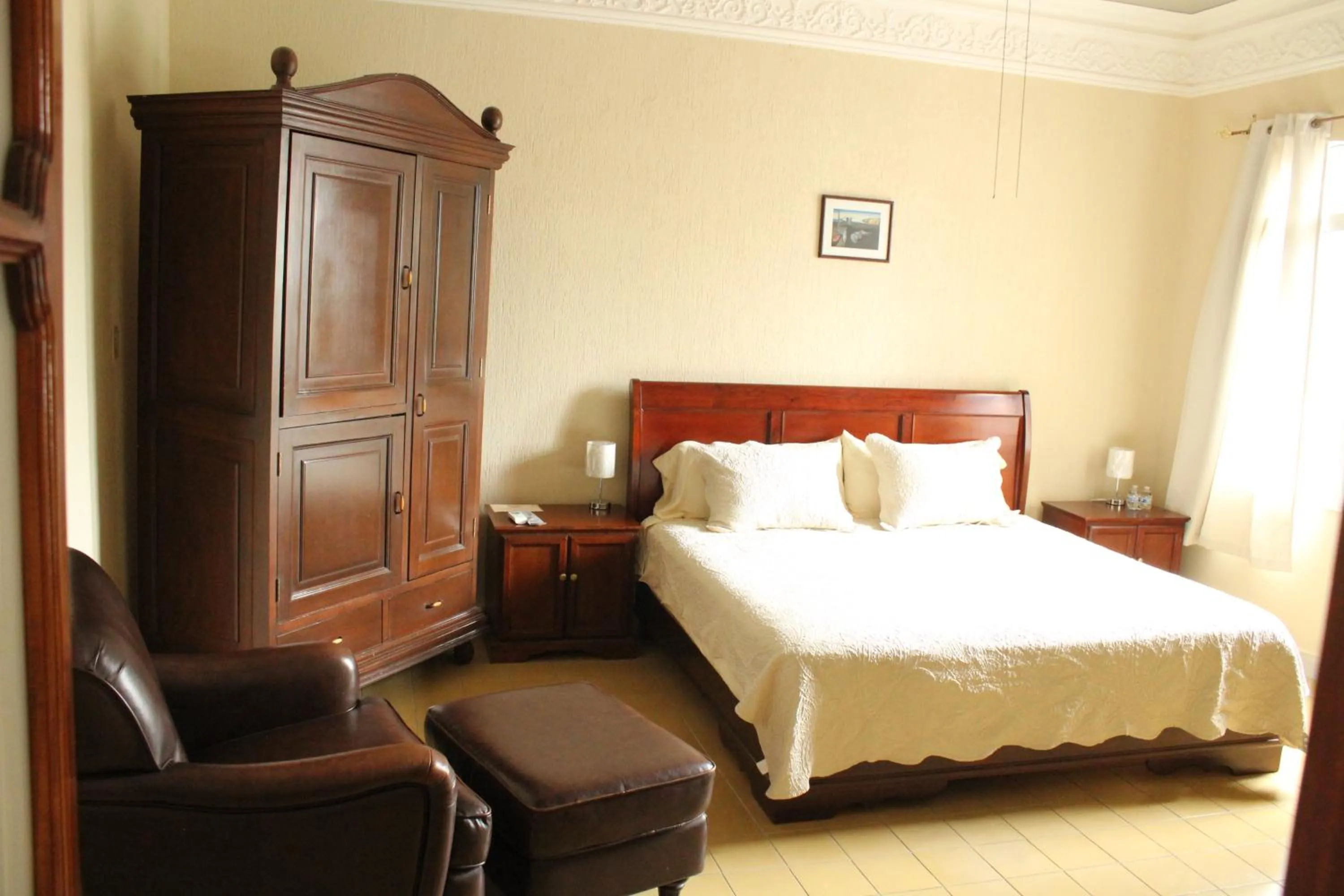 Bed in Hotel Gran Domo