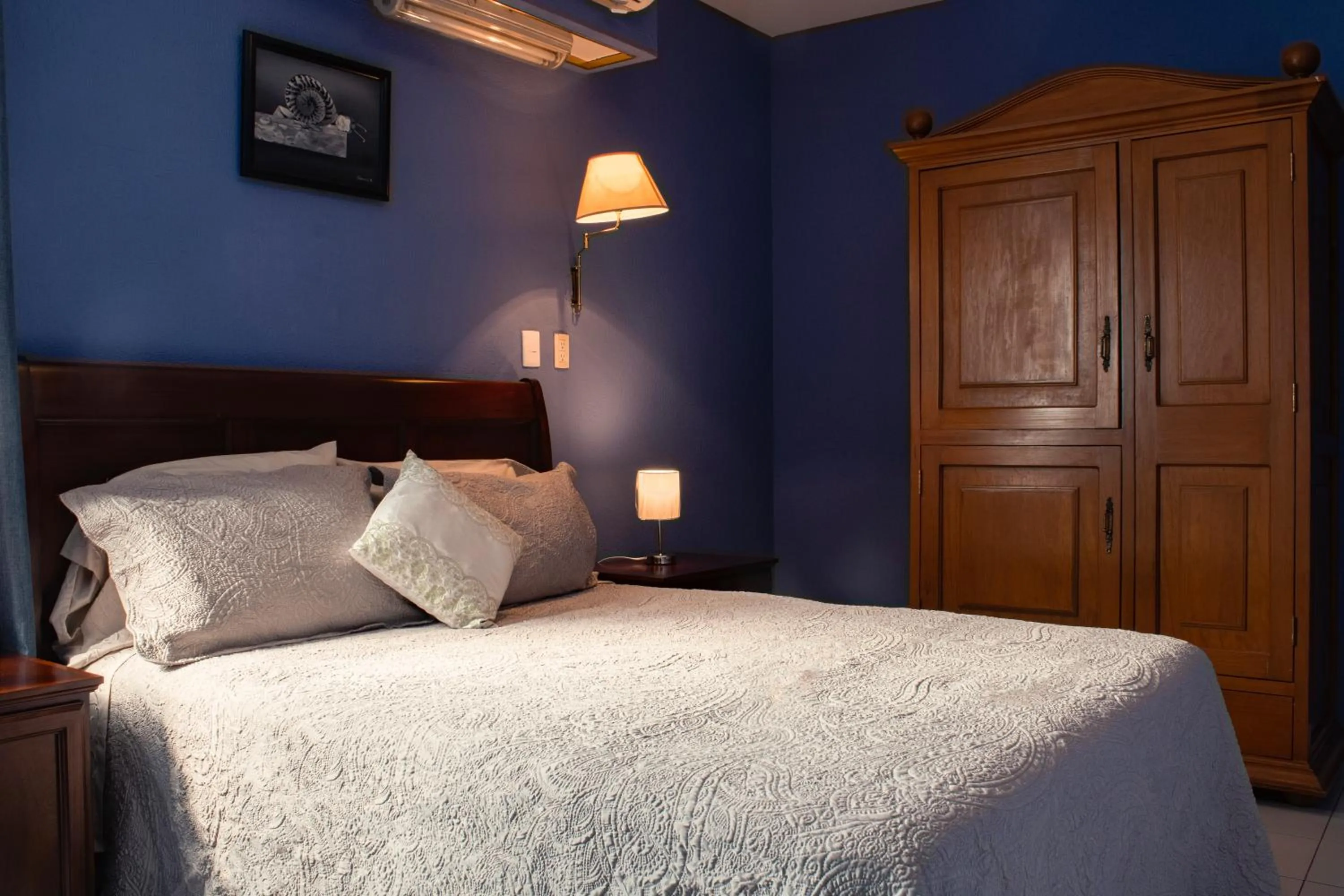 Bed in Hotel Gran Domo