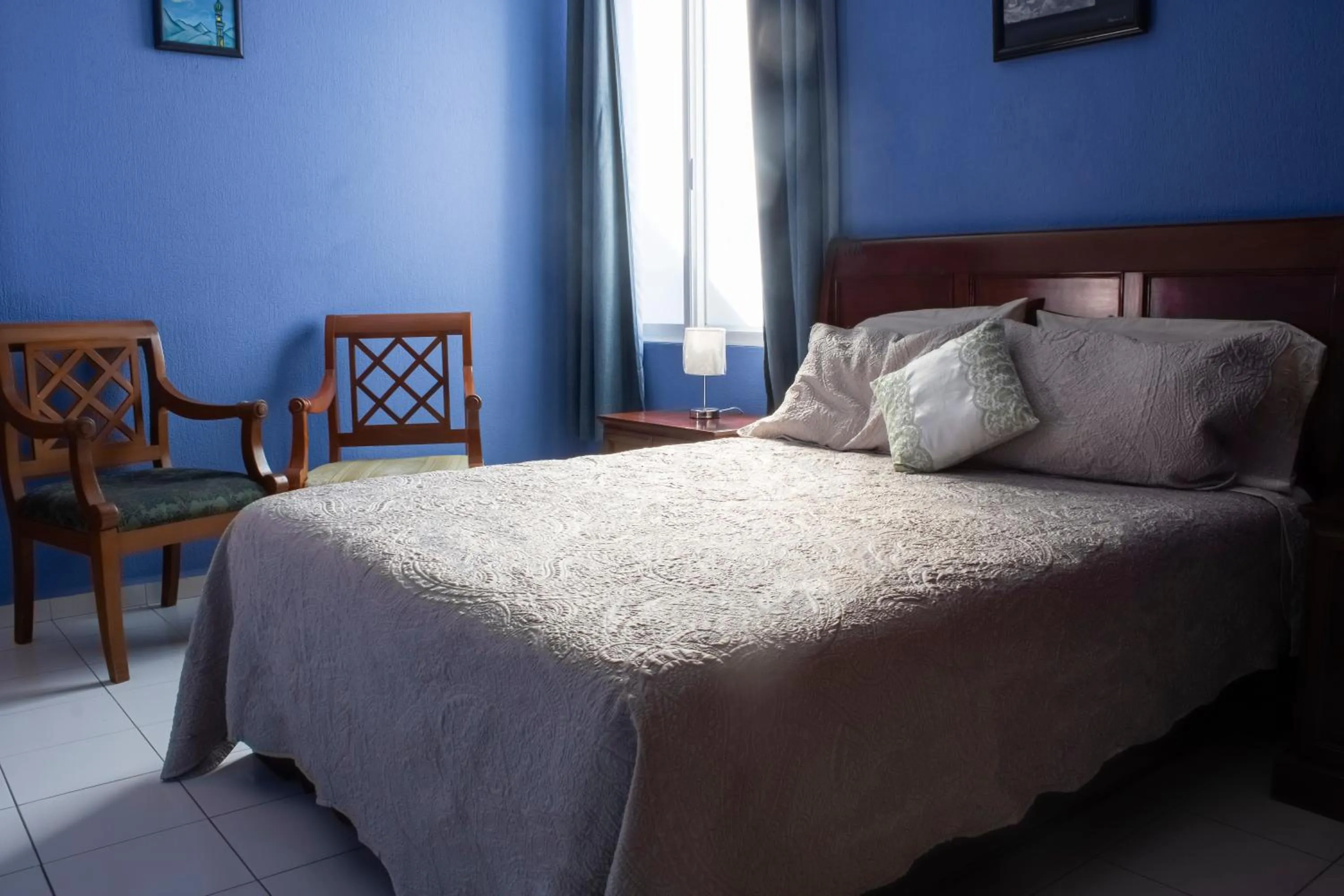 Bed in Hotel Gran Domo