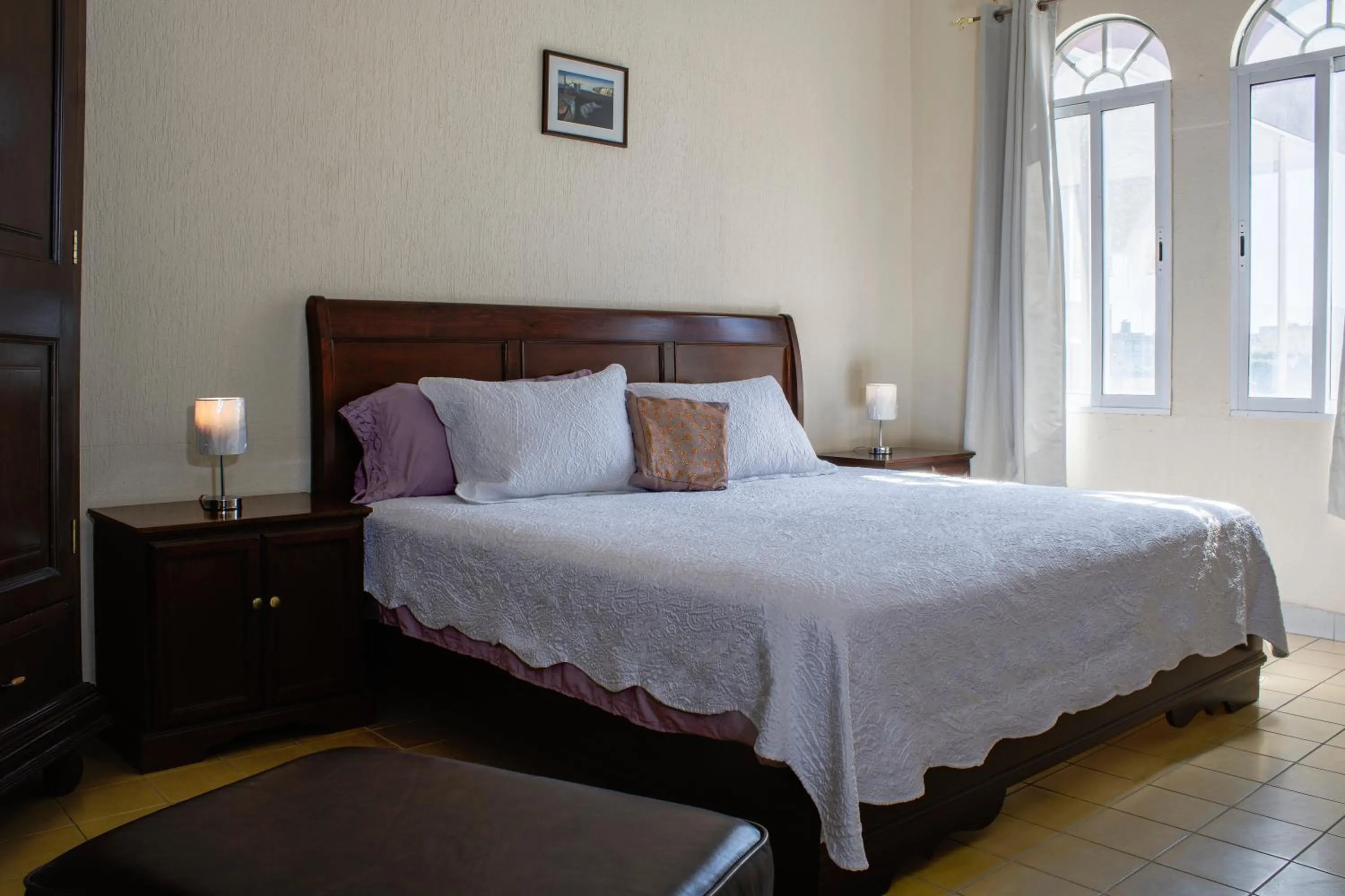 Bed in Hotel Gran Domo