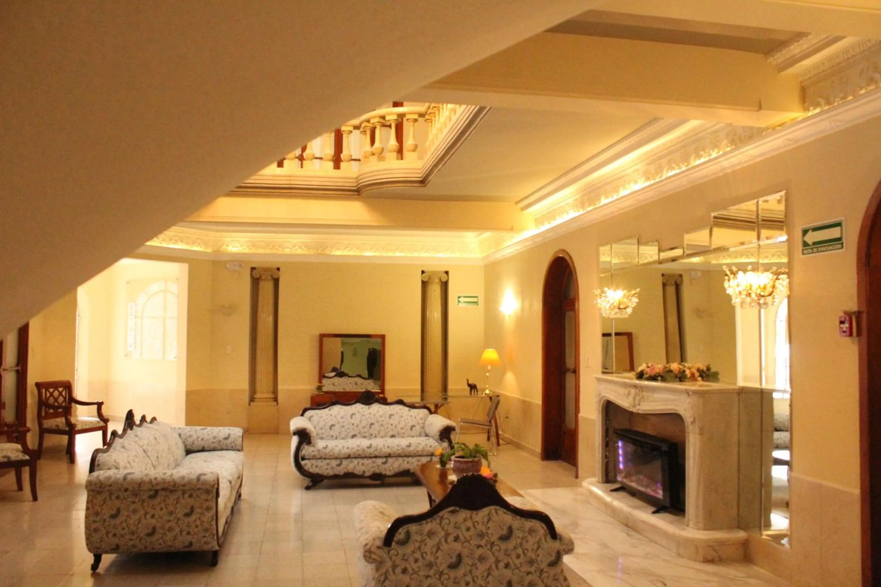 Lobby or reception in Hotel Gran Domo