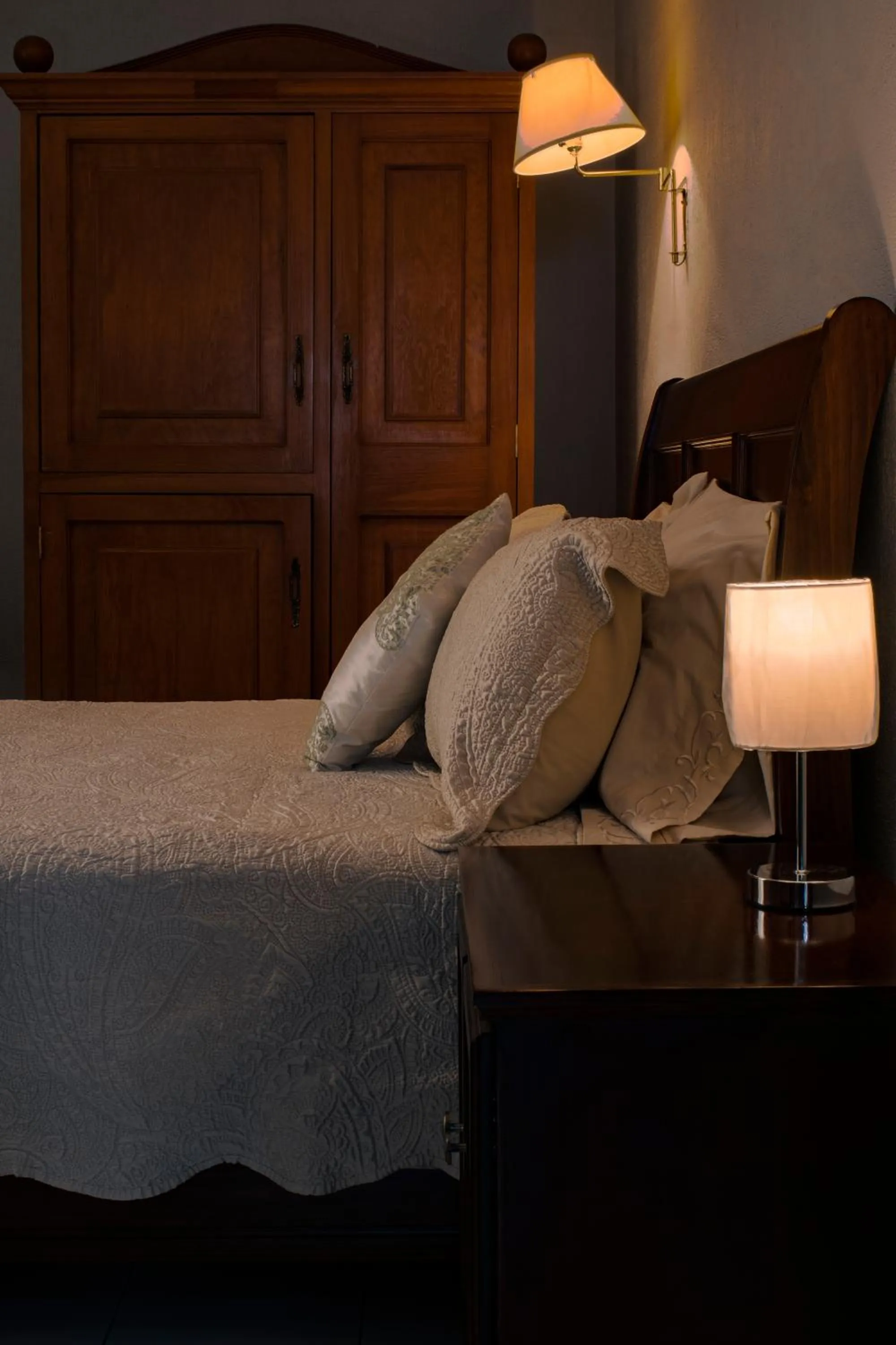 Bed in Hotel Gran Domo