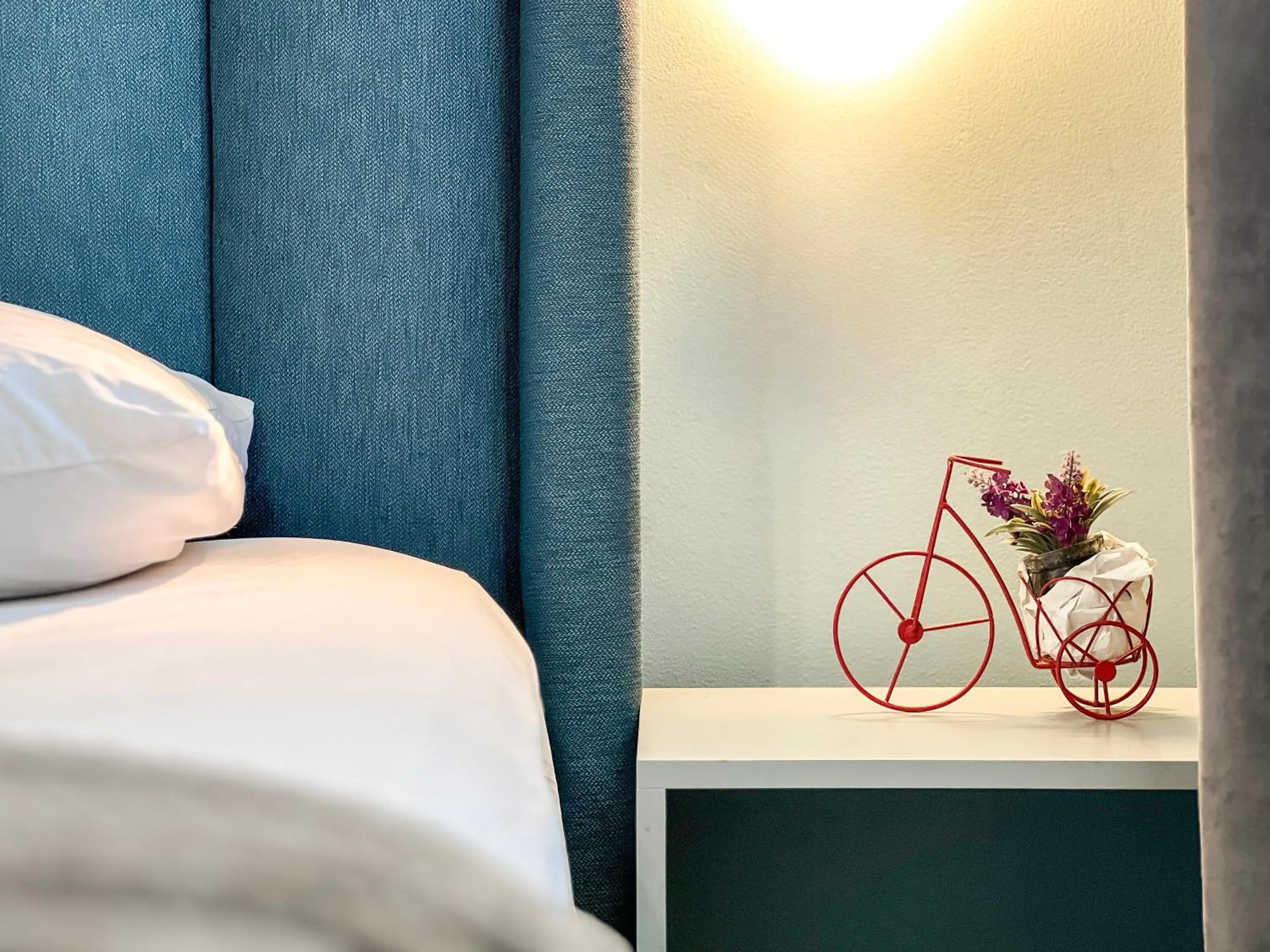 Bed in Hotel Tier Center