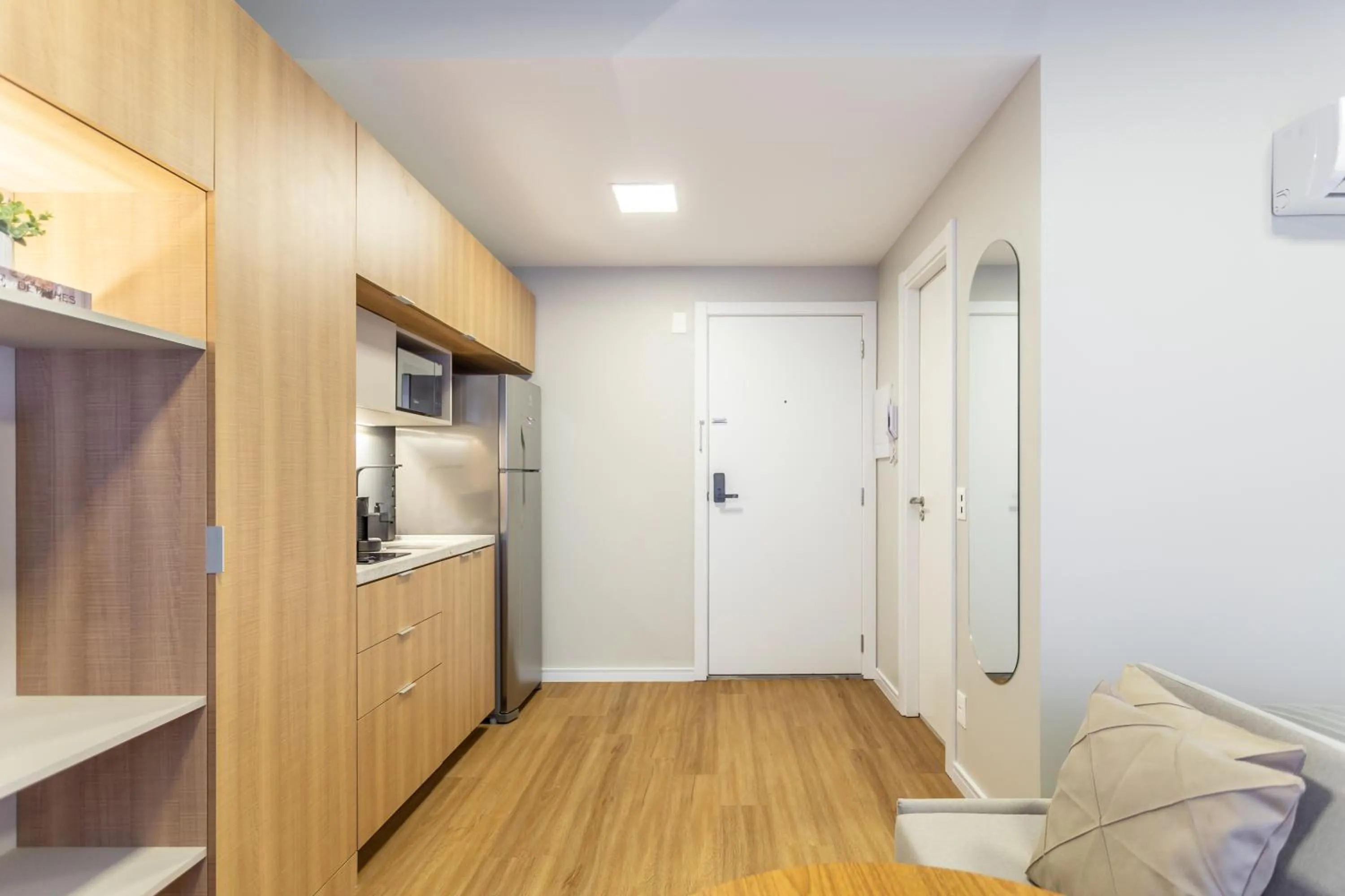 Kitchen or kitchenette in Charlie JP Redenção Cidade Baixa