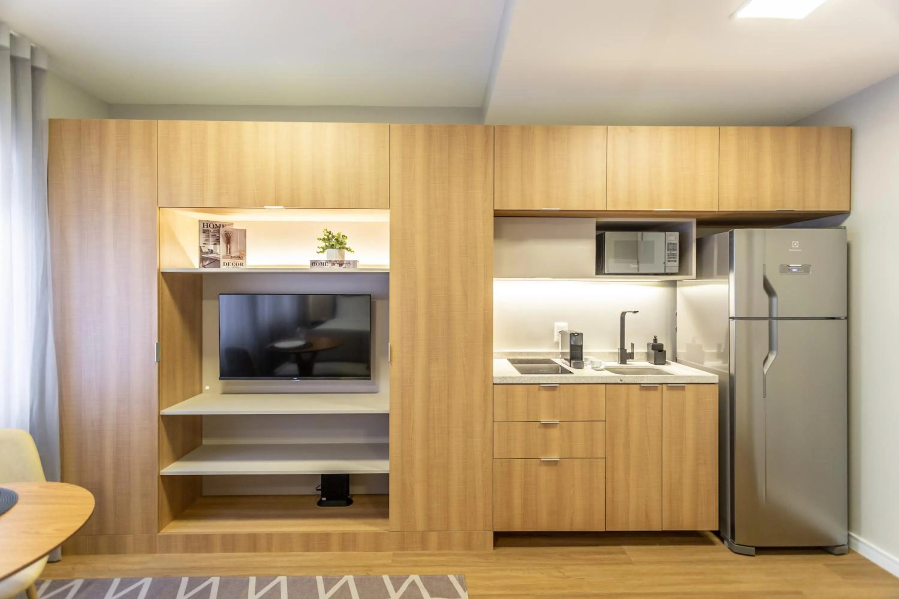 Kitchen or kitchenette in Charlie JP Redenção Cidade Baixa