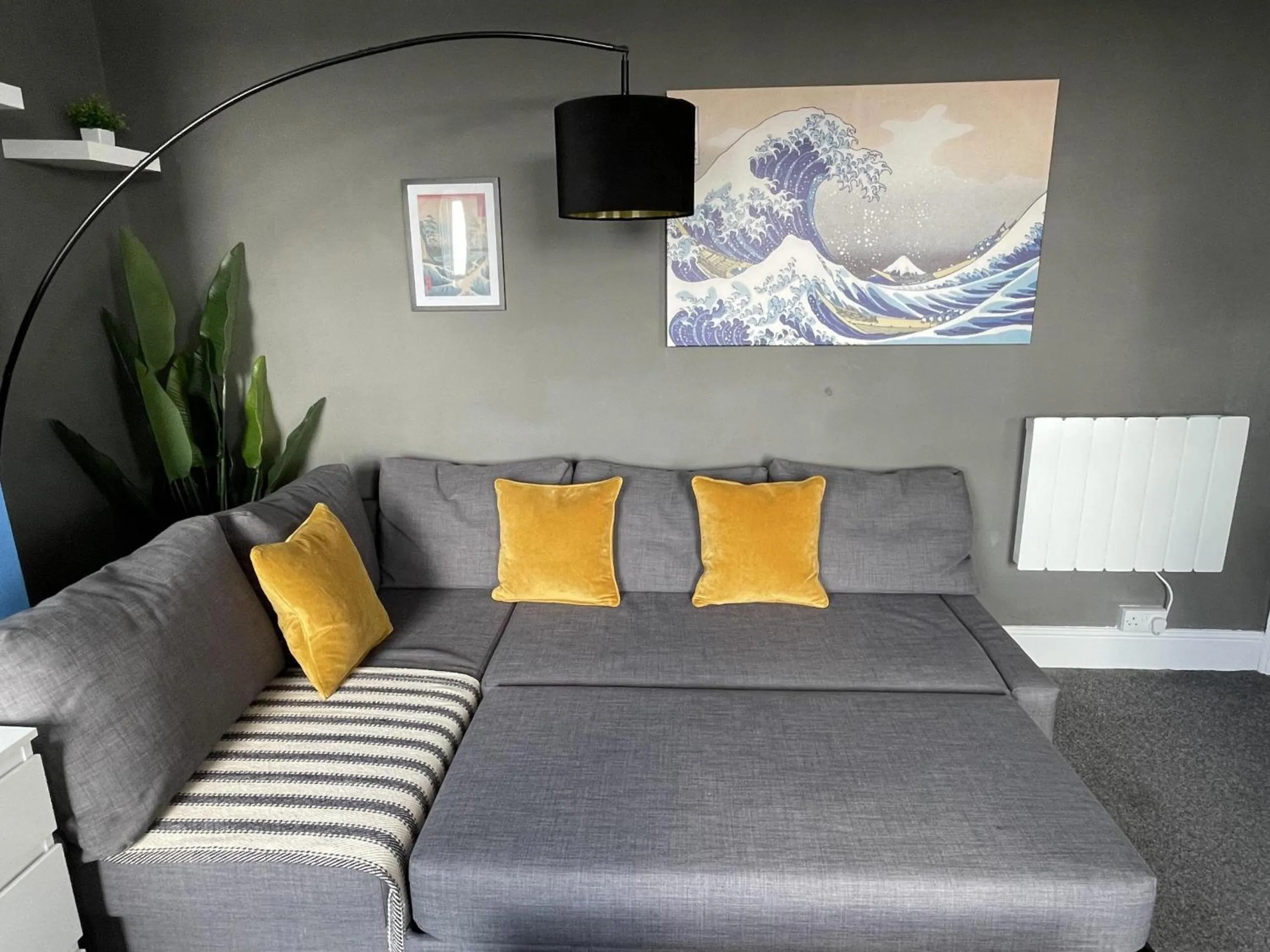 Bedroom in Coastal Comfort, Seaside Flat