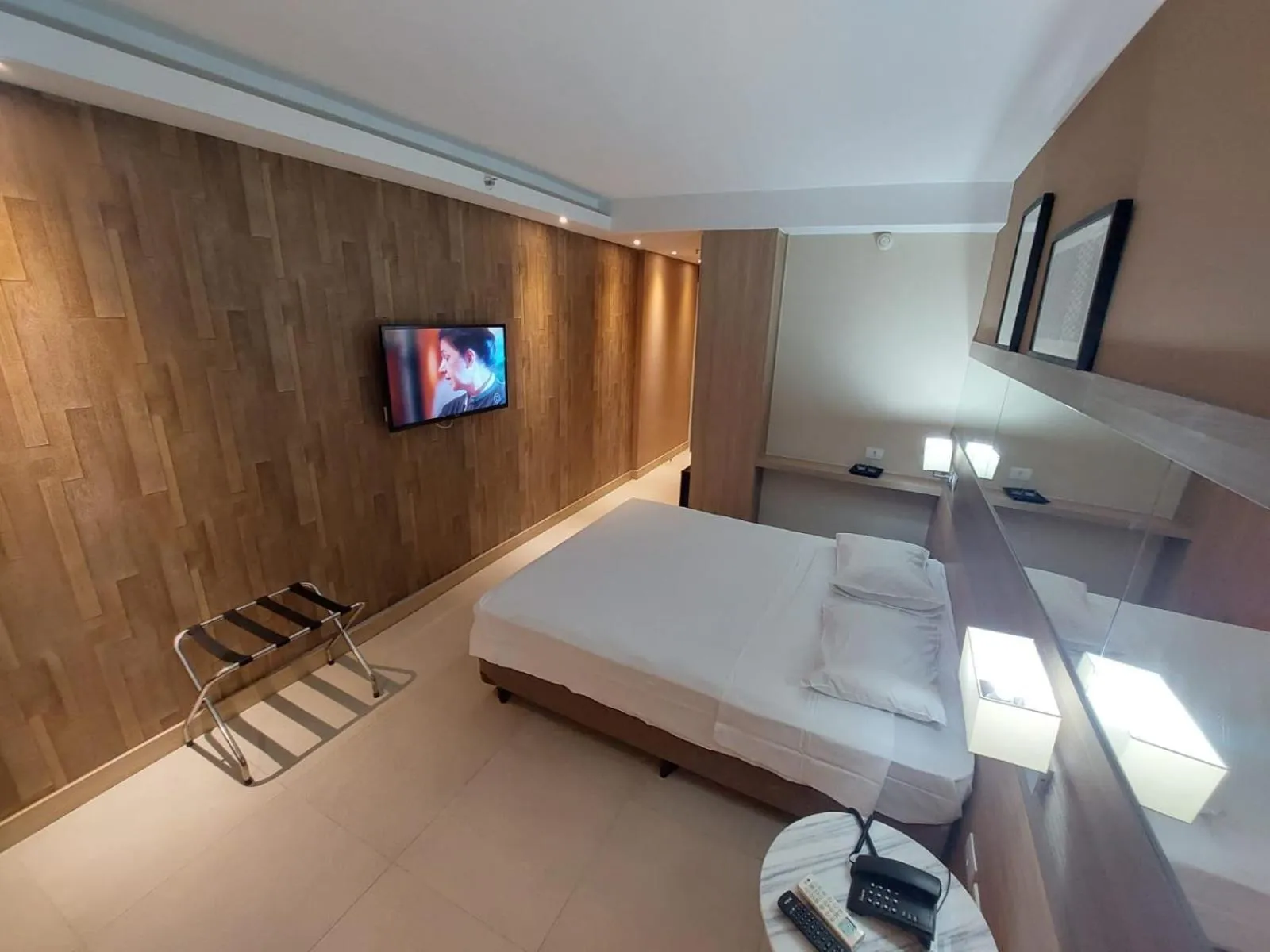 Bed in Mar Premier Flats OFICIAL Queimados RJ