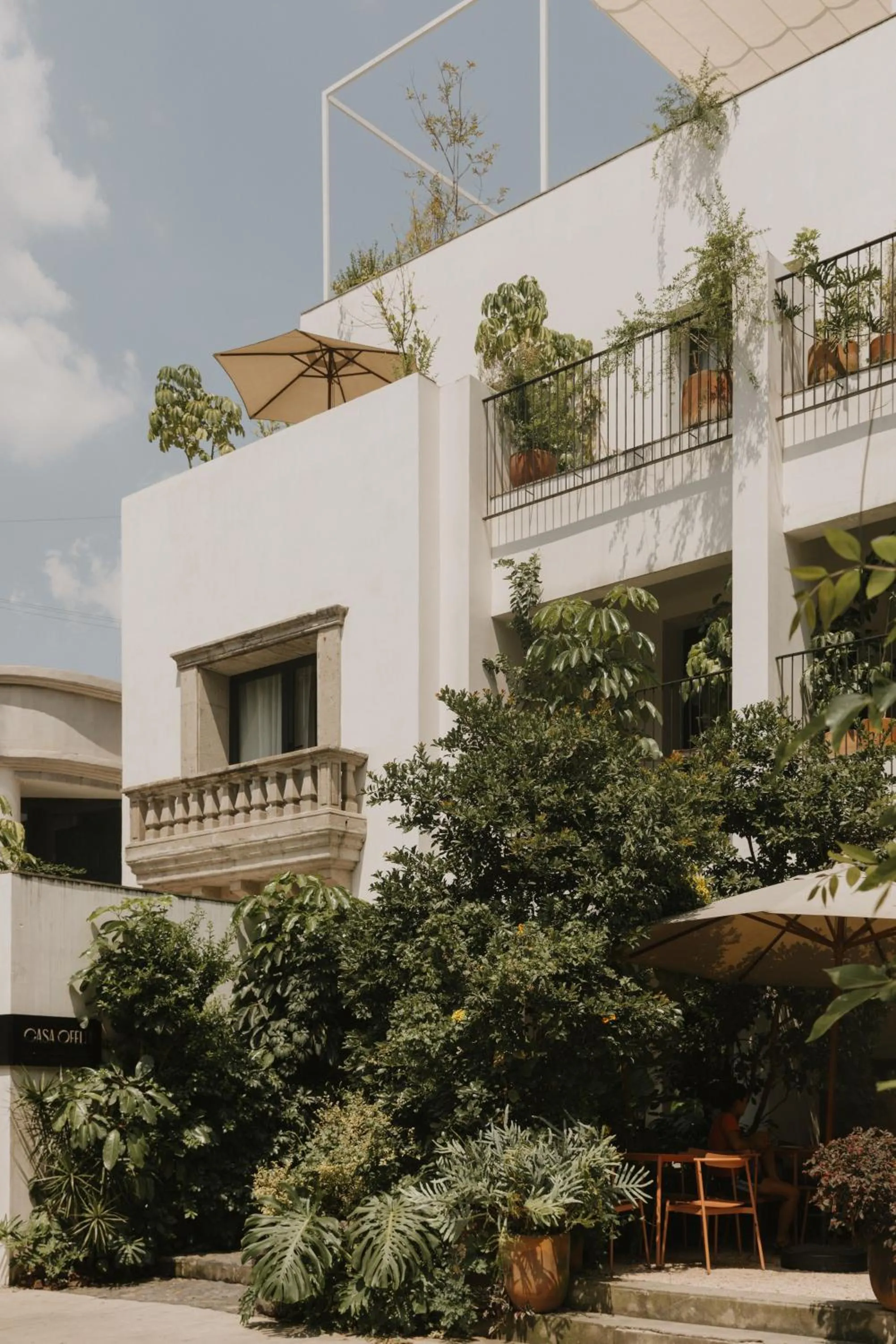 Facade/entrance in Casa Ofelia