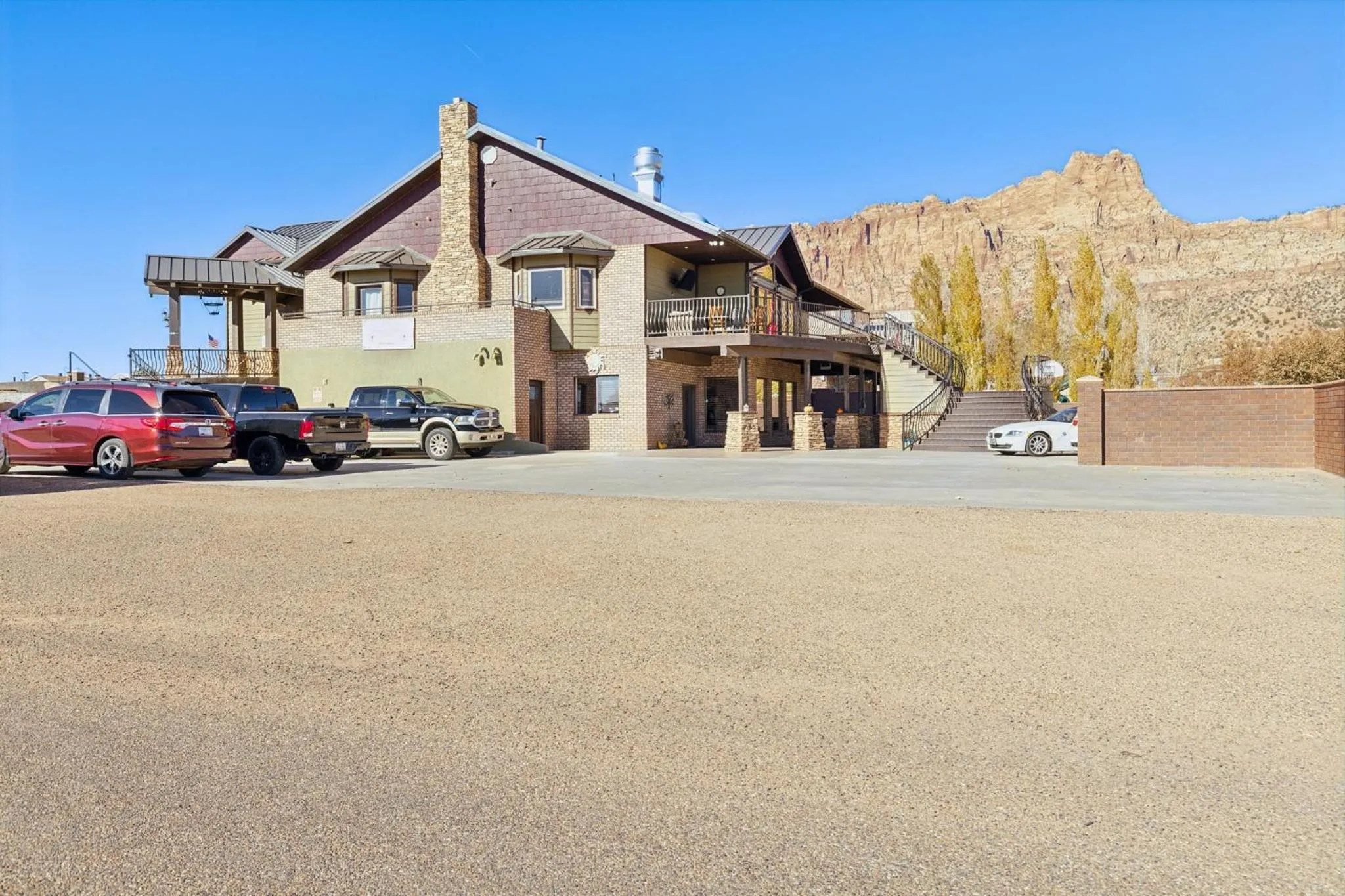 Property building in Zion Cliff Lodge