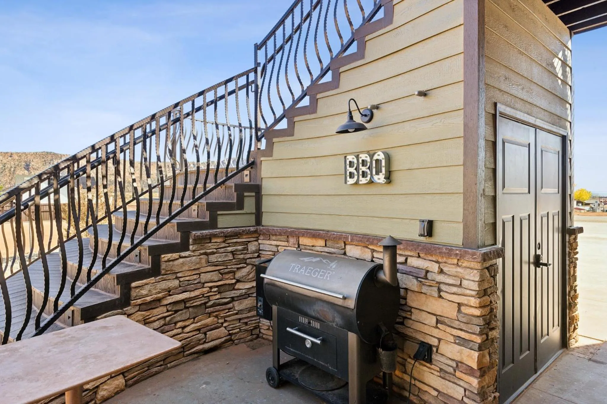 BBQ facilities in Zion Cliff Lodge