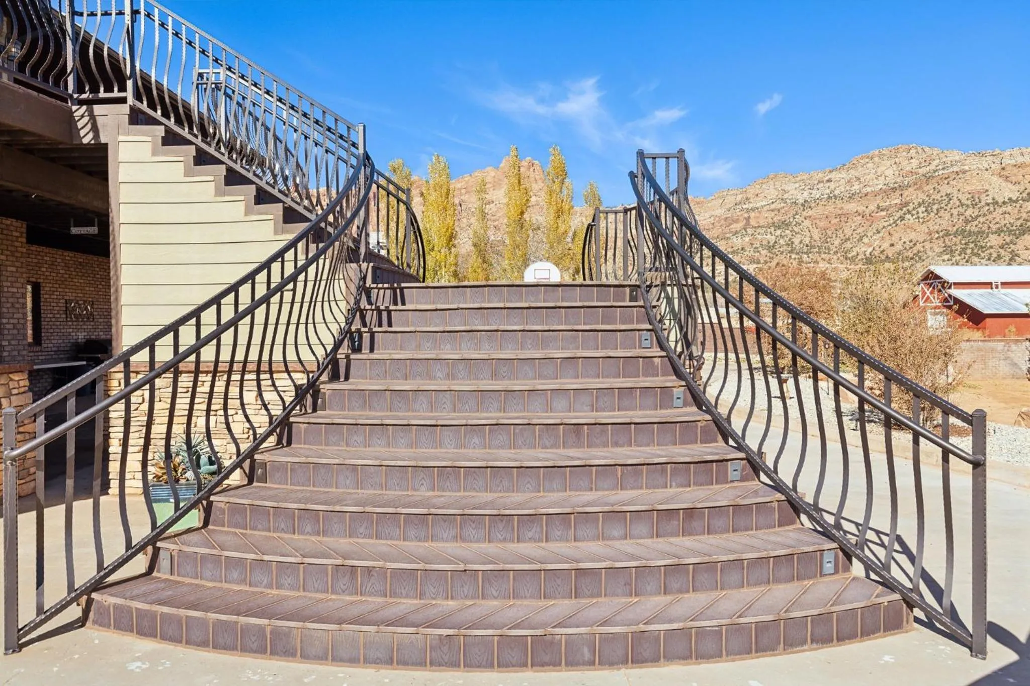 Property building in Zion Cliff Lodge