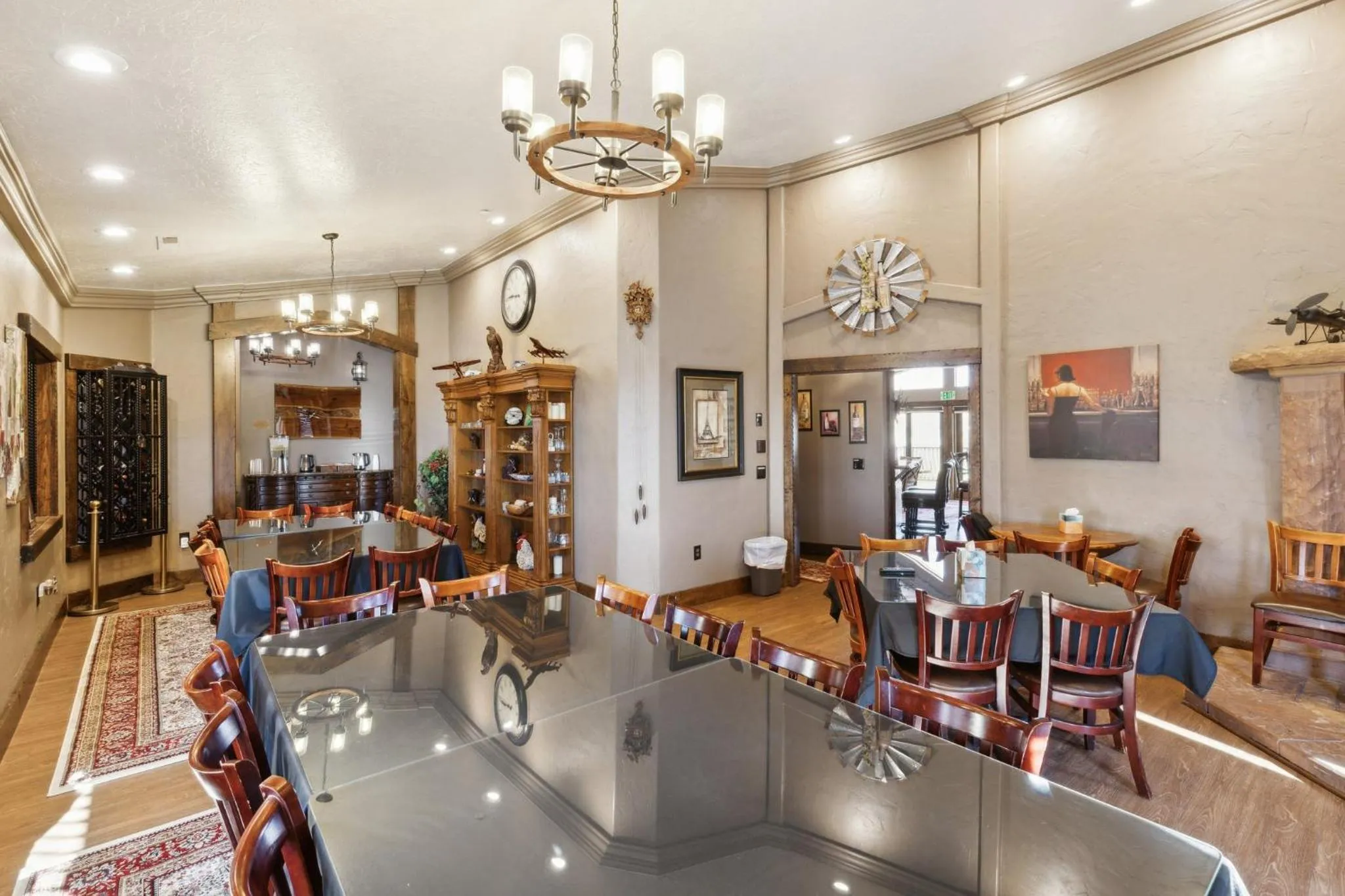 Dining area in Zion Cliff Lodge