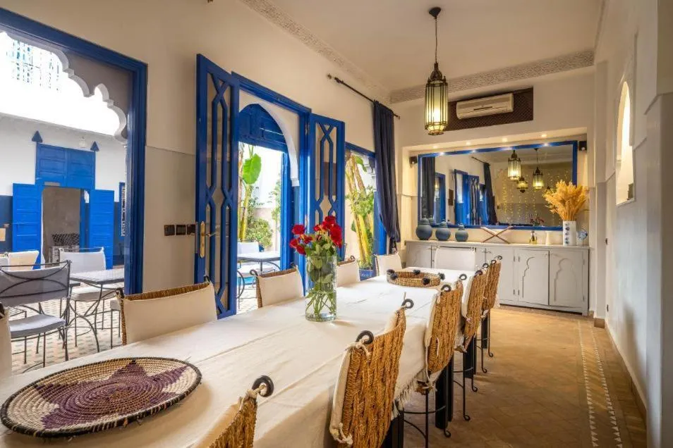 Dining area in Riad Sheba