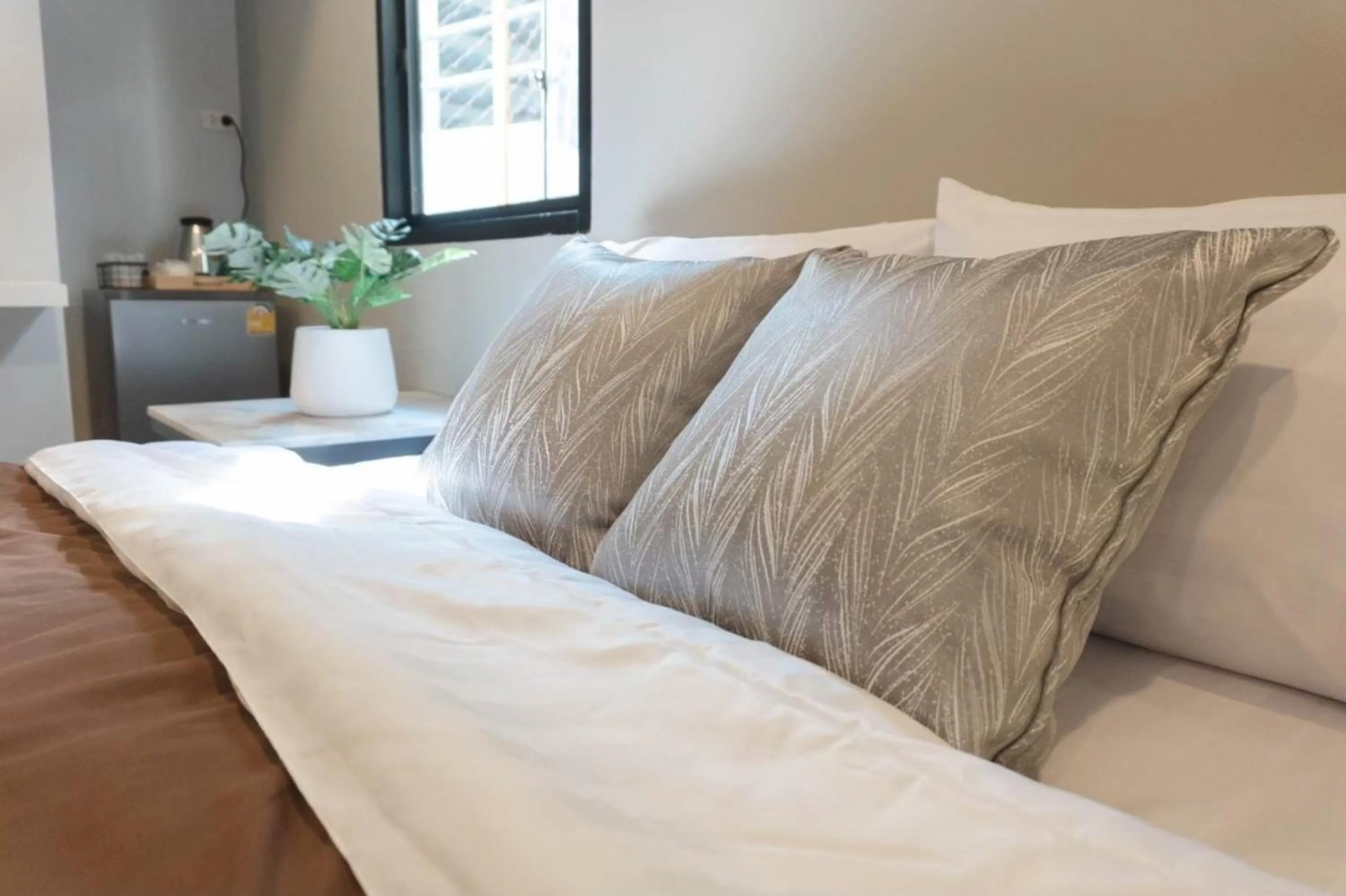 Bed in BnB98 Silom Hotel