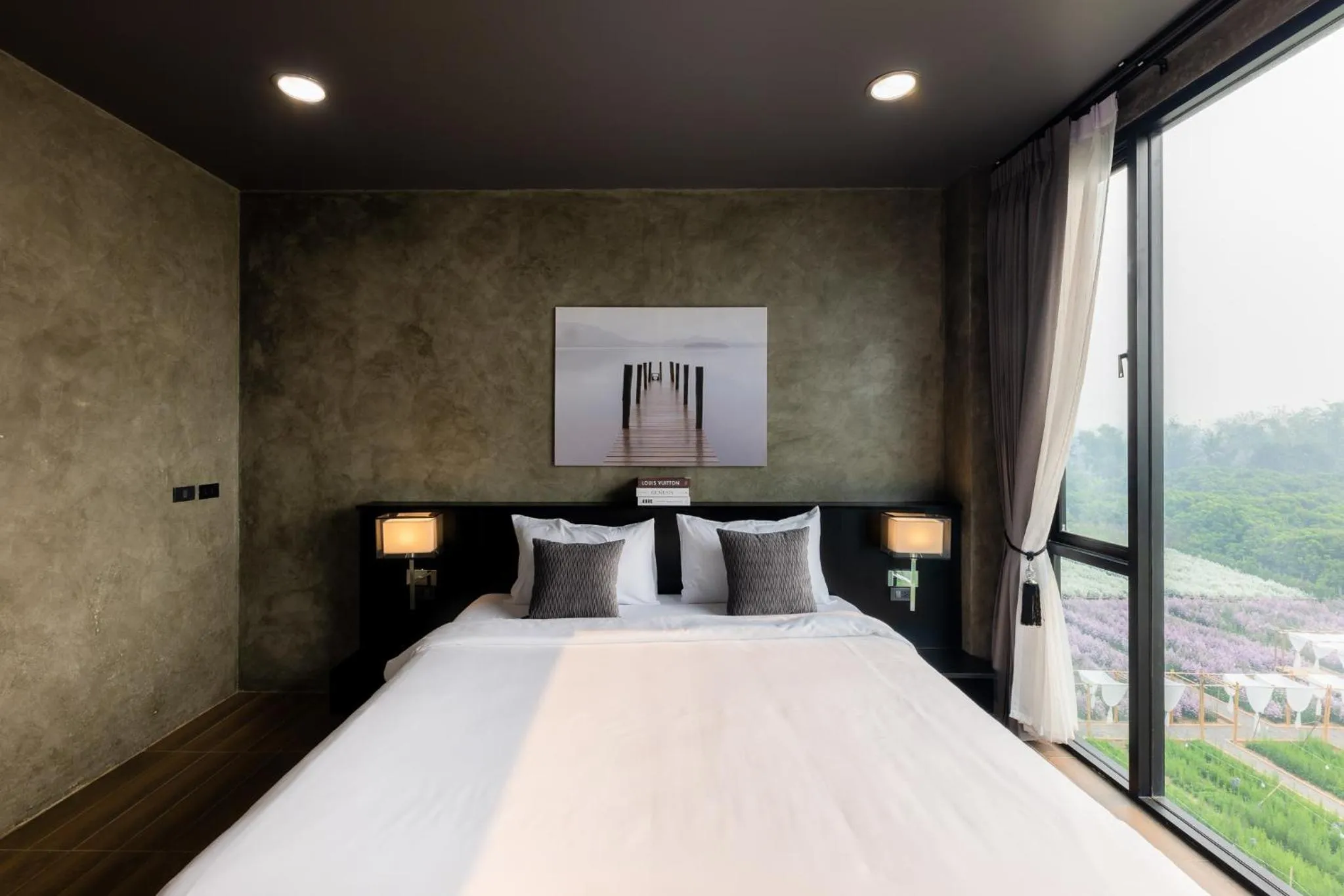 Bed in The View Chiang Dao