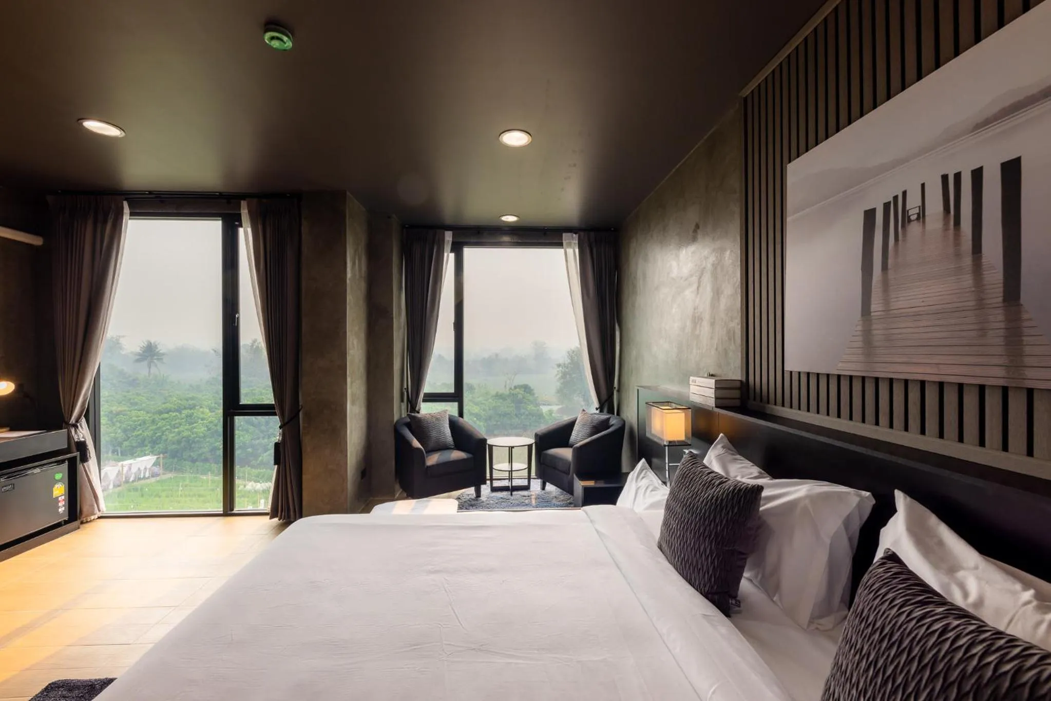 Bed in The View Chiang Dao