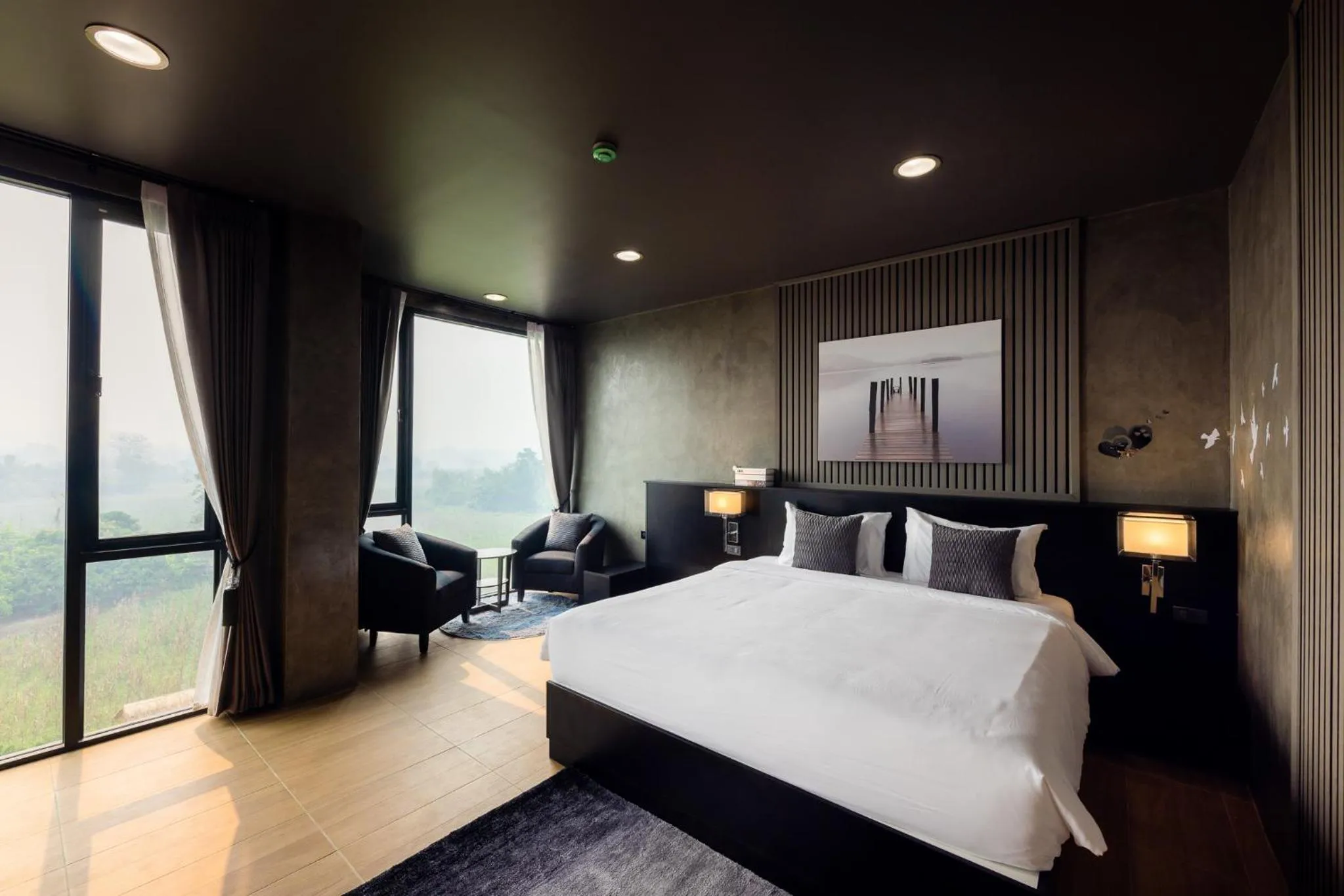 Bed in The View Chiang Dao