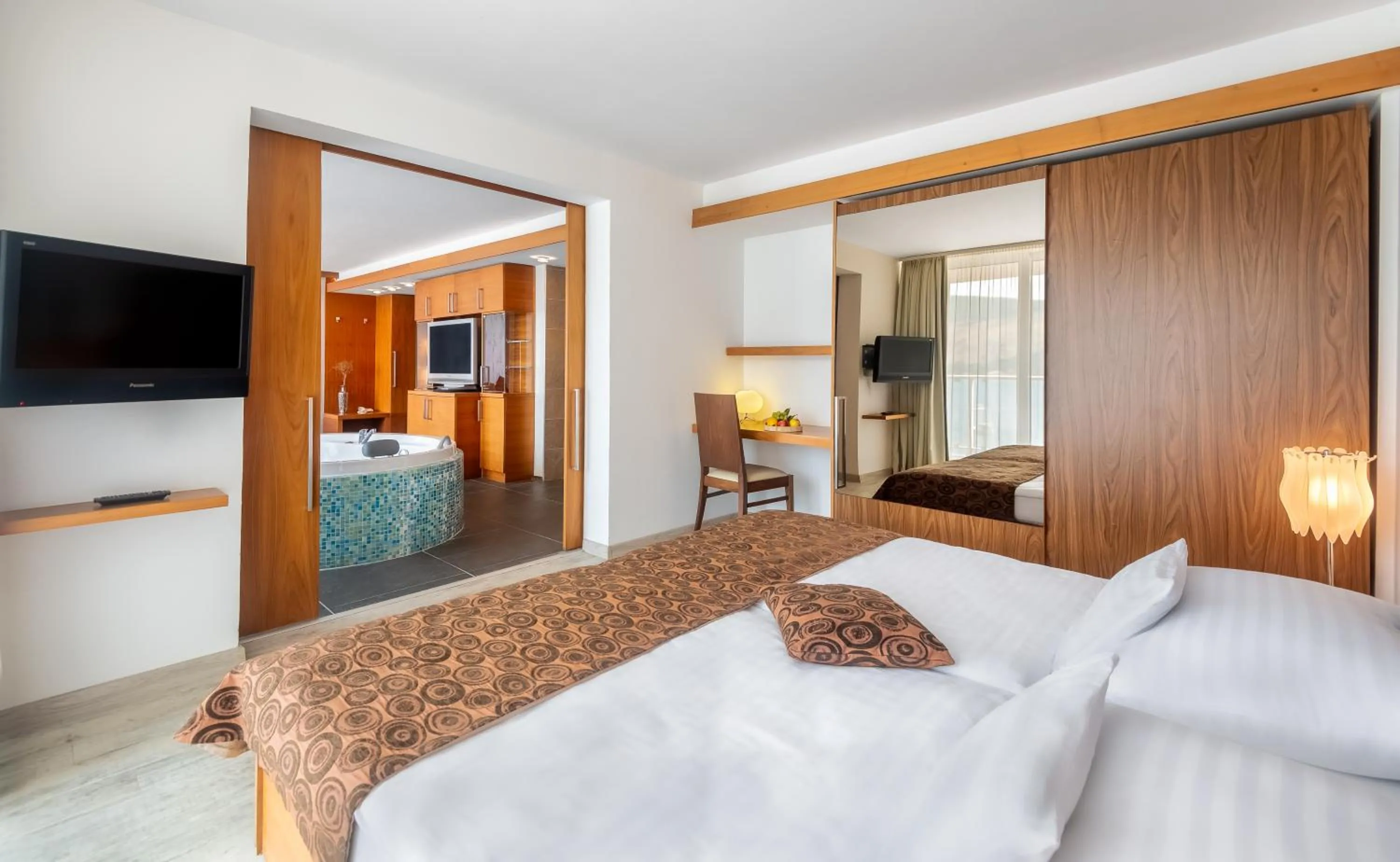 Bed in Hunguest Hotel Sun Resort