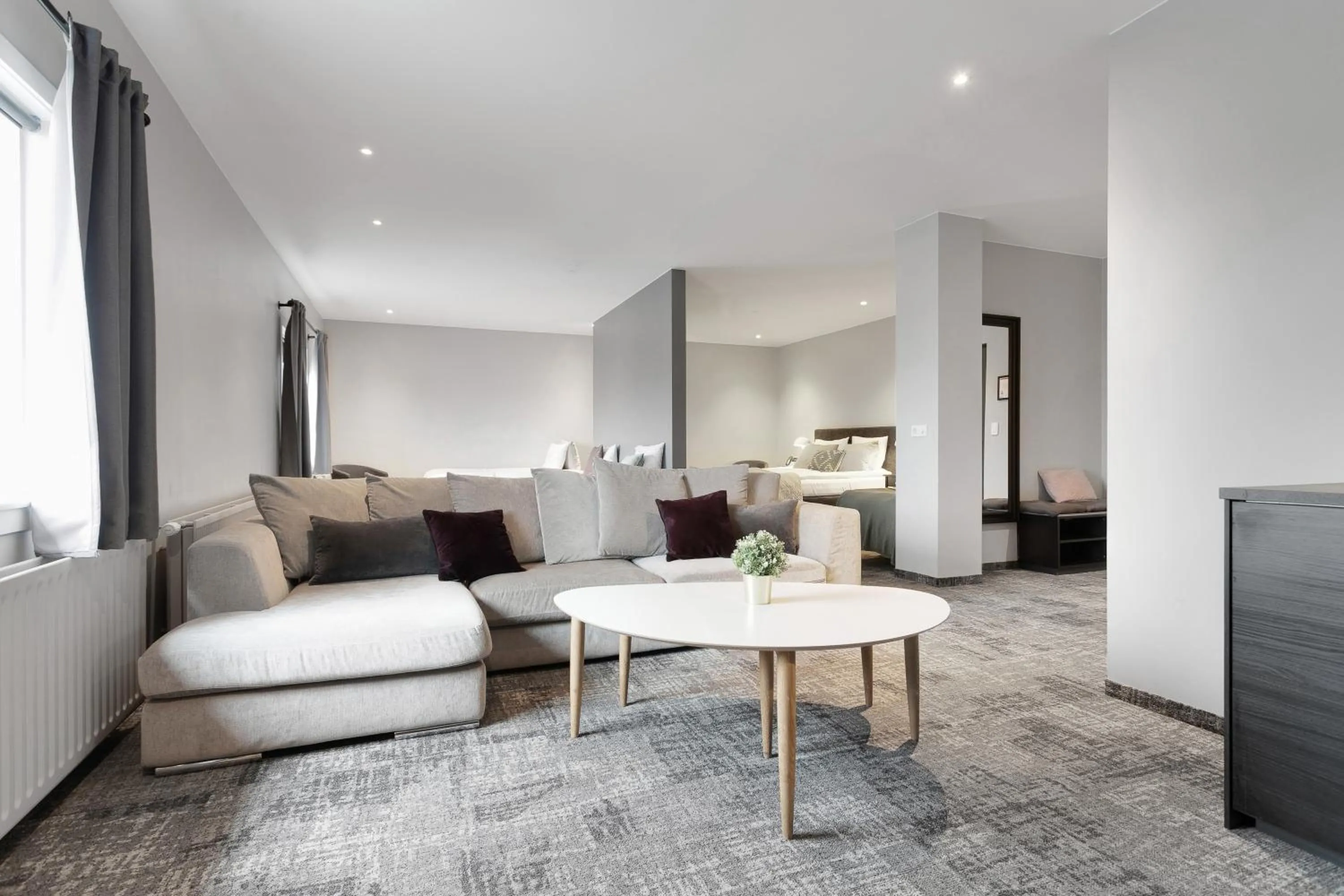 Living room in Konvin Hotel by Reykjavik Keflavik Airport