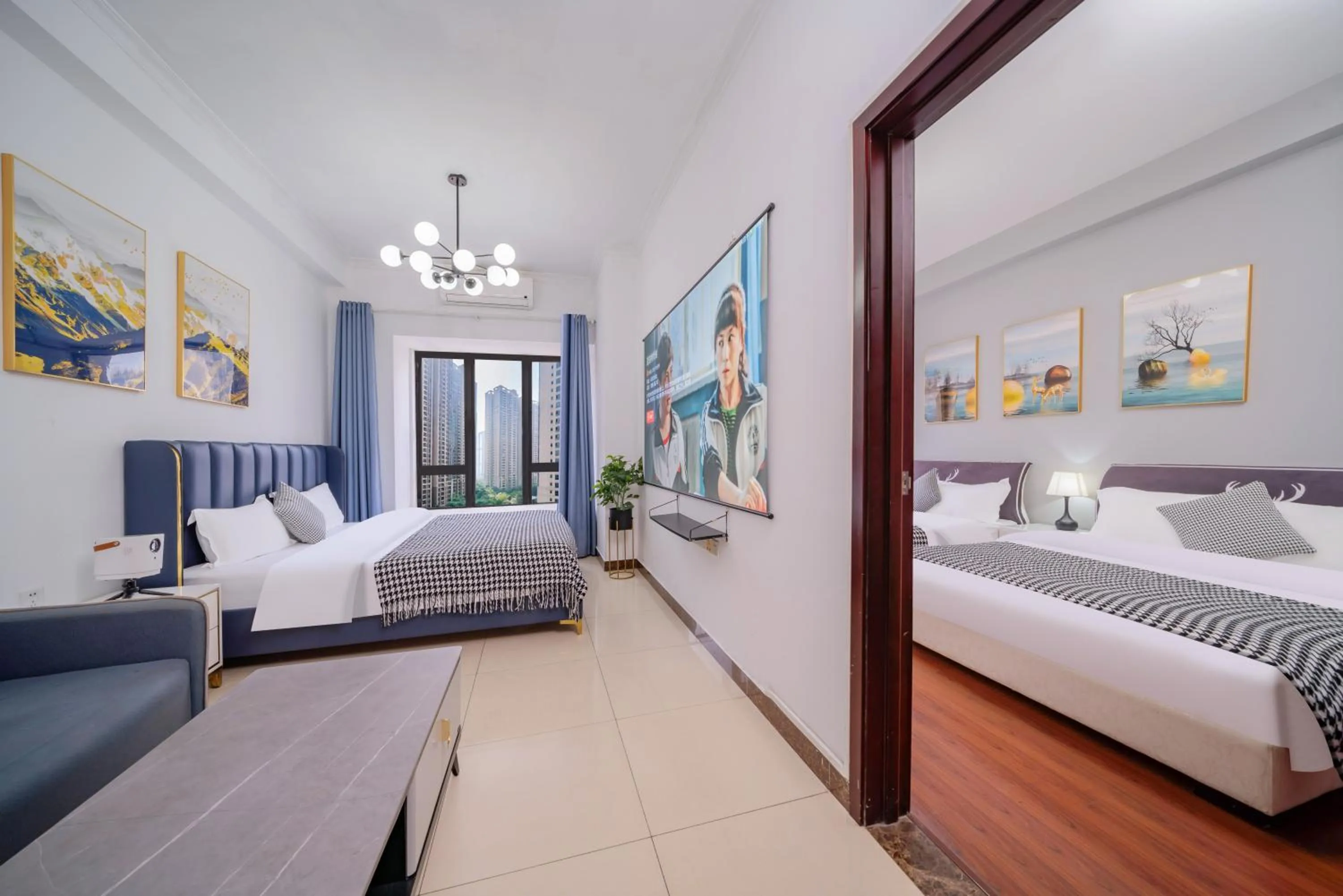 Guangzhou Lijing Aparthotel Pazhou Exhibition Center - Next to Exit D of Wanshengwei MTR Station