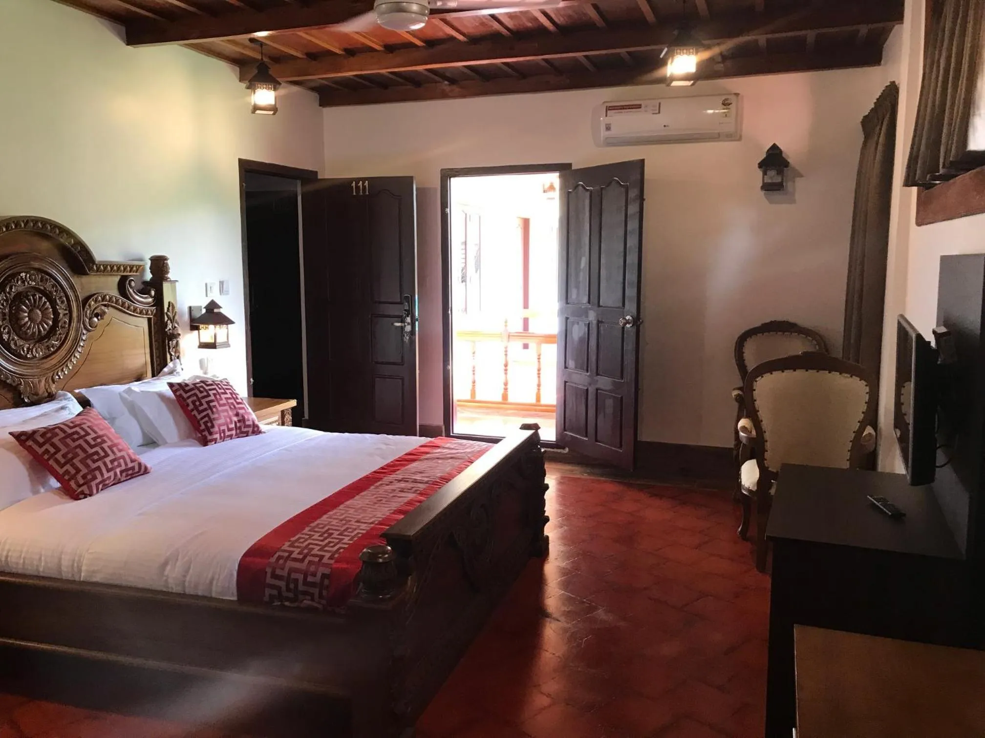 Bedroom, Bed in Heaven Inn Munnar