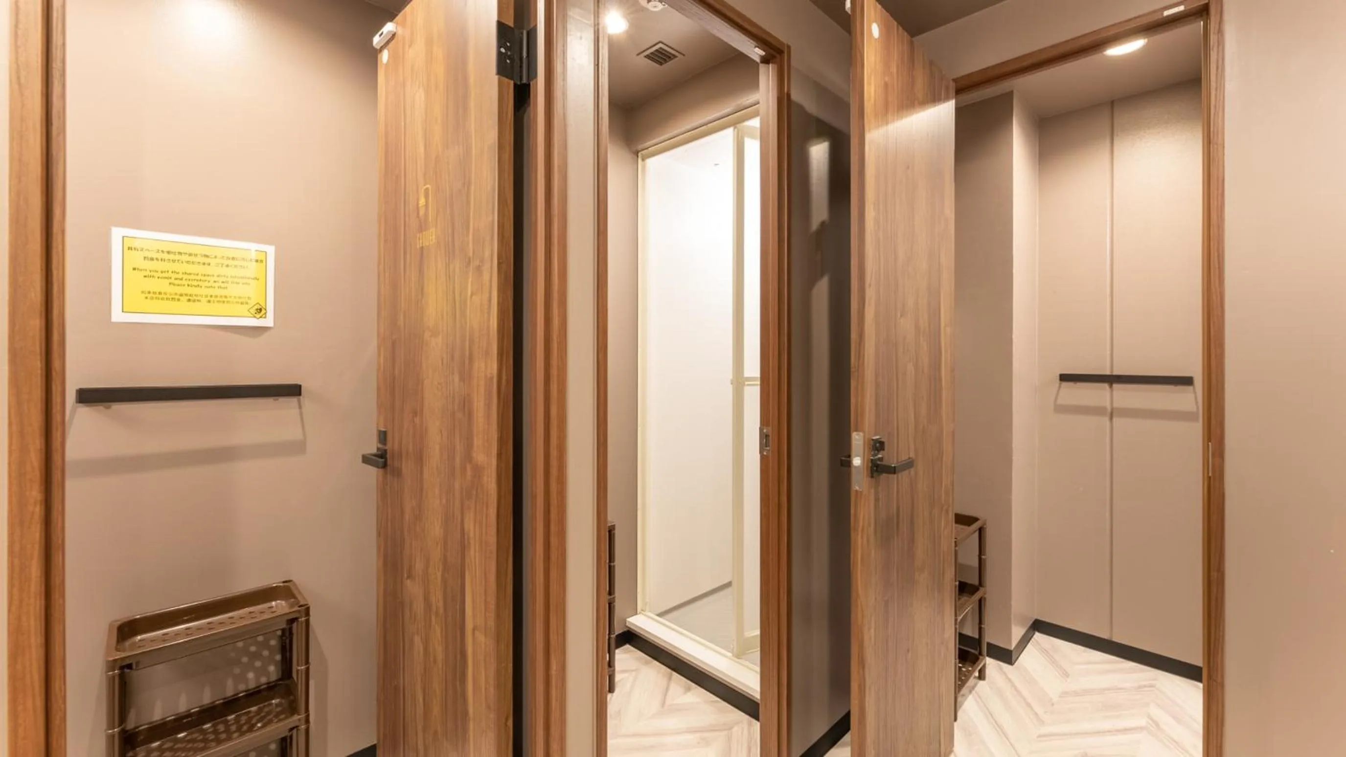 Shower in Tabist MAYUDAMA CABIN