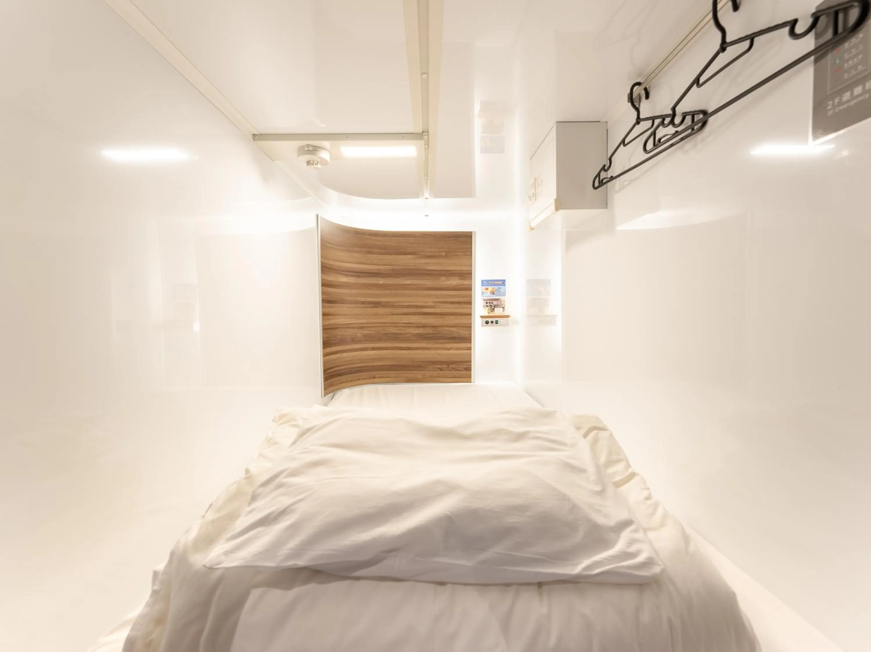 Photo of the whole room, Bed in Tabist MAYUDAMA CABIN