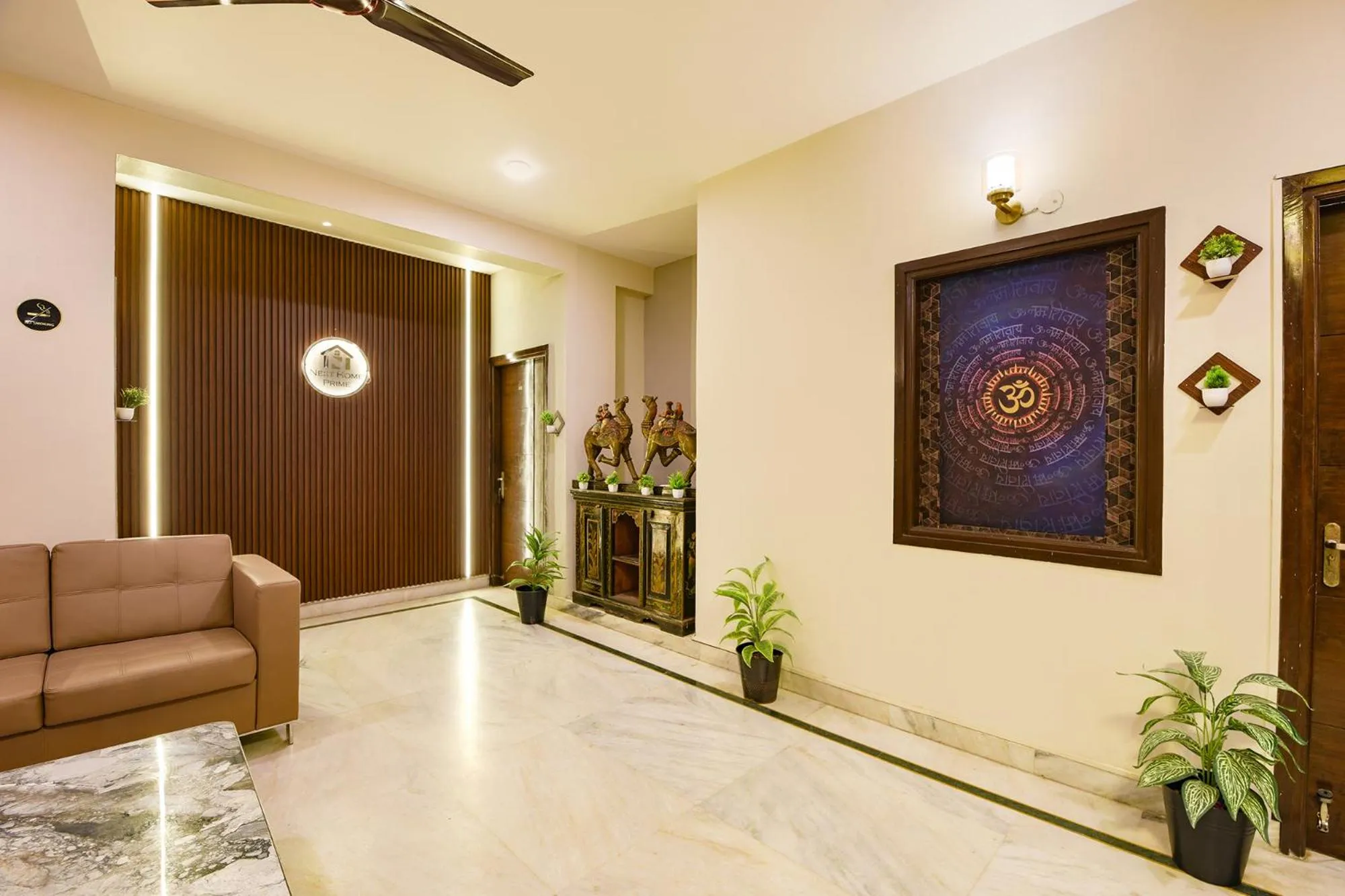 Lobby or reception in FabHotel Next Home Prime