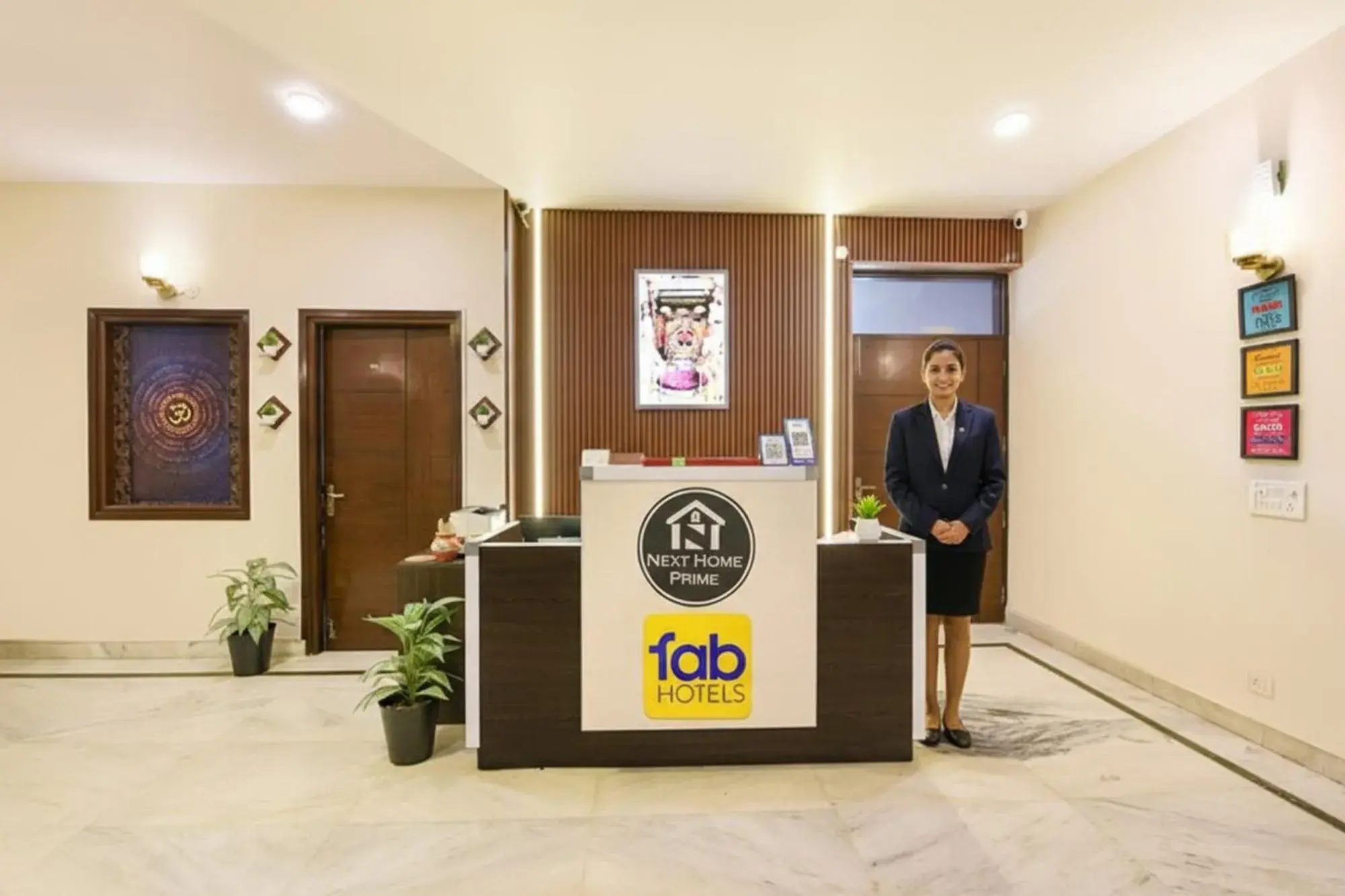 Lobby or reception in FabHotel Next Home Prime Lobby or reception in FabHotel Next Home Prime