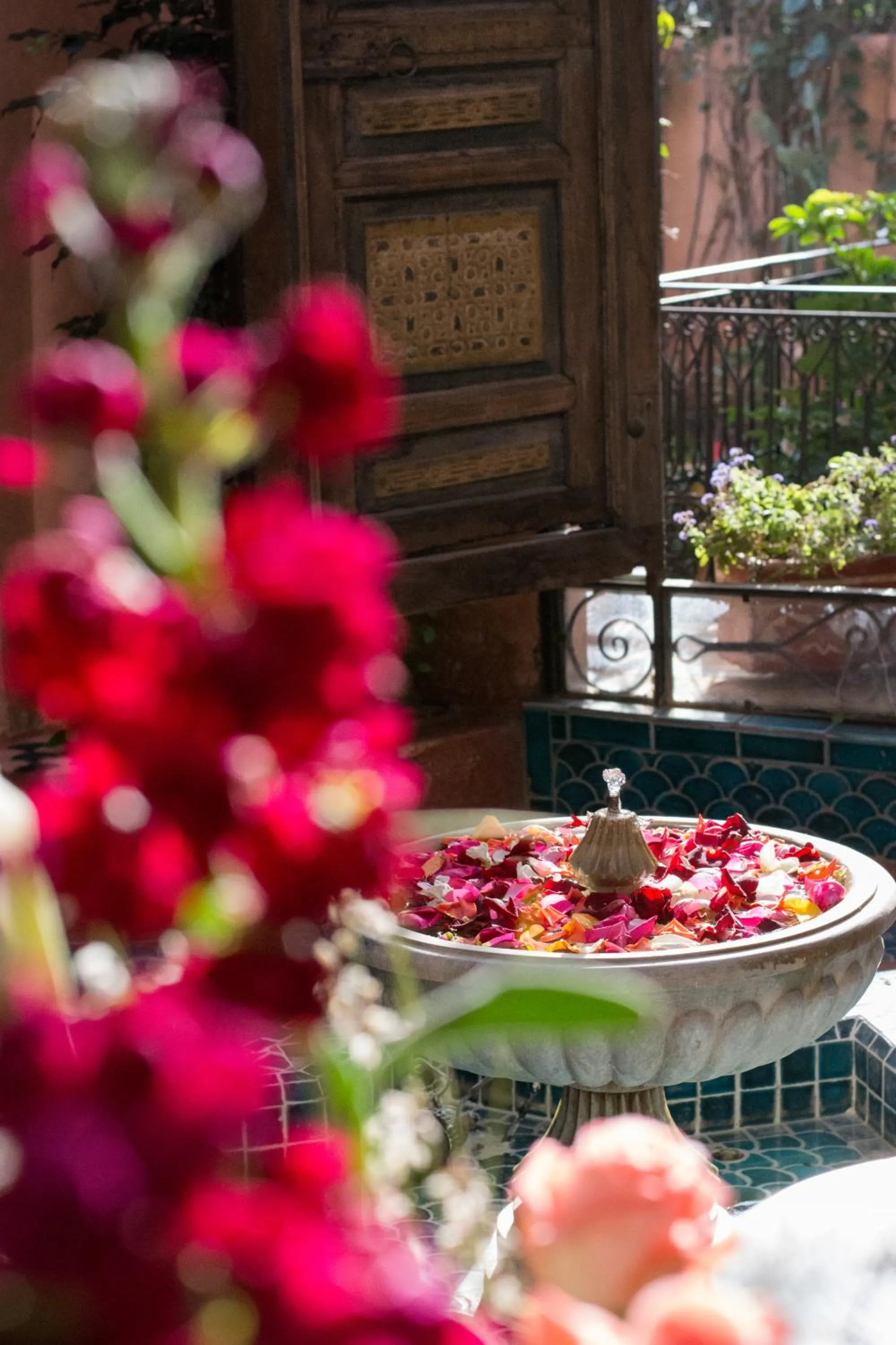 Patio in Riad Mazal